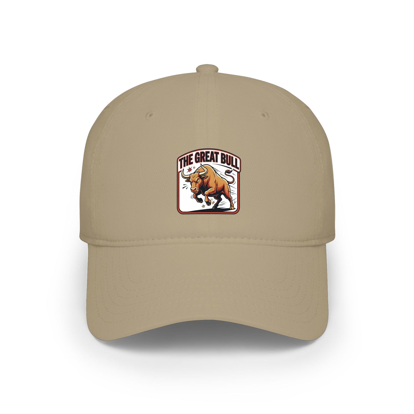 The Great Bull Embroidered Low Profile Cap