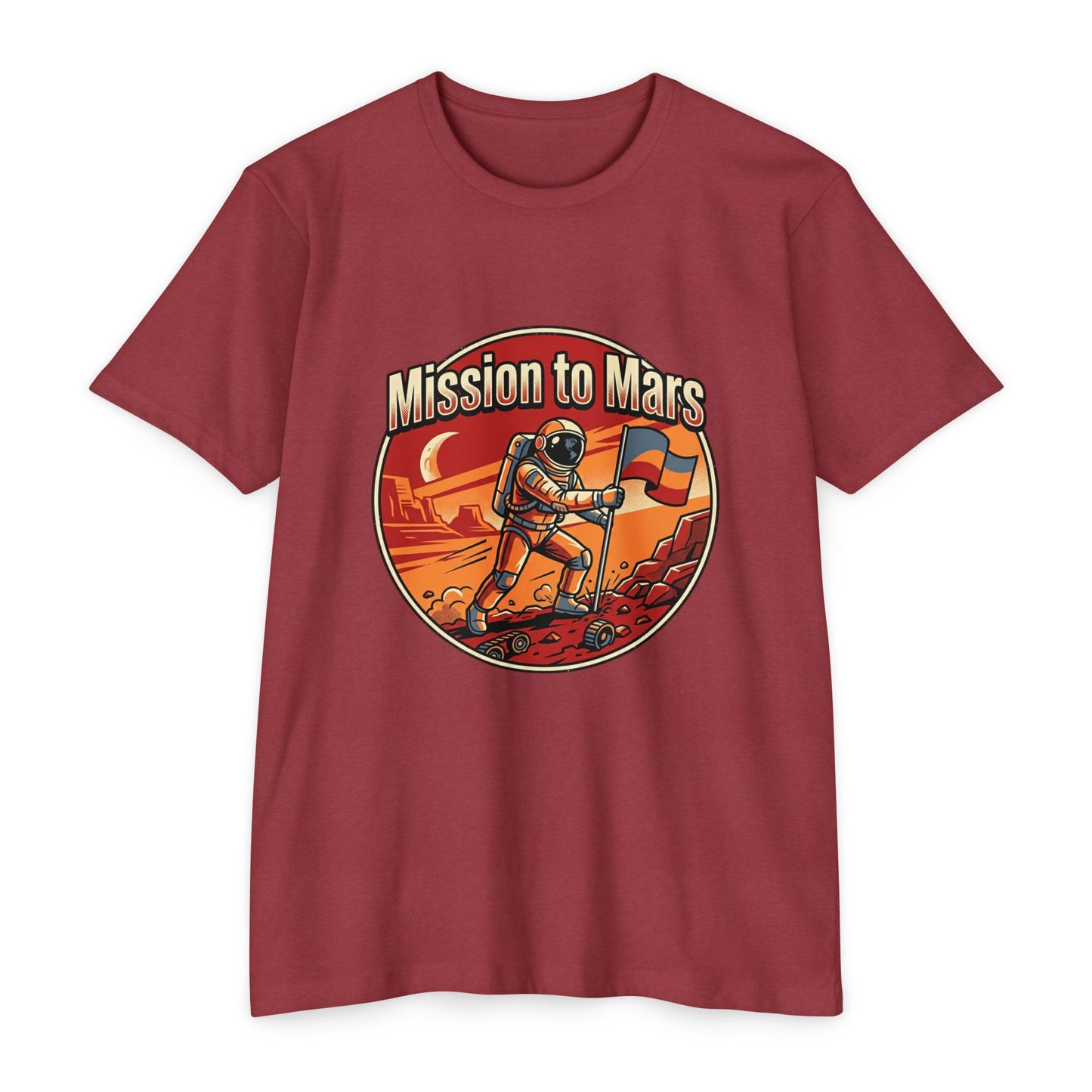 Mission to Mars Retro Astronaut T-Shirt