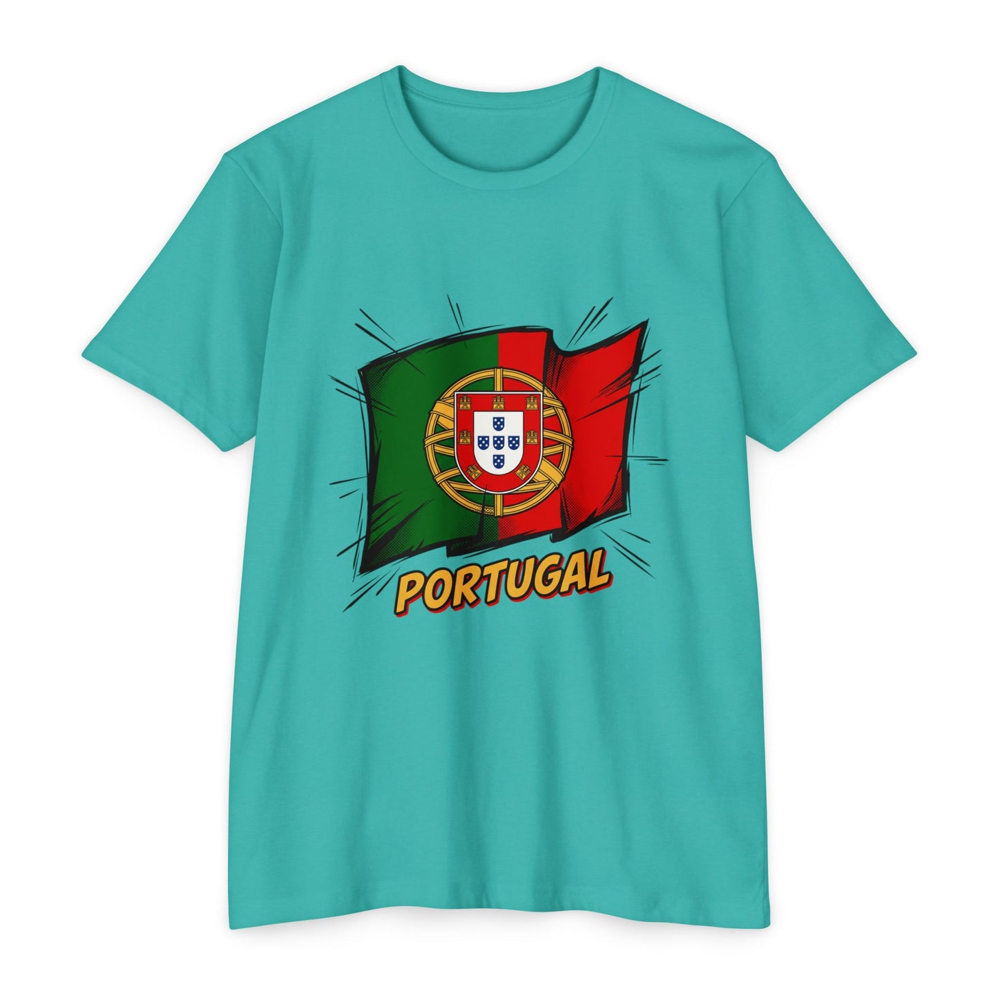 Portugal Flag Graphic T-Shirt — Vibrant Portuguese Pride Tee