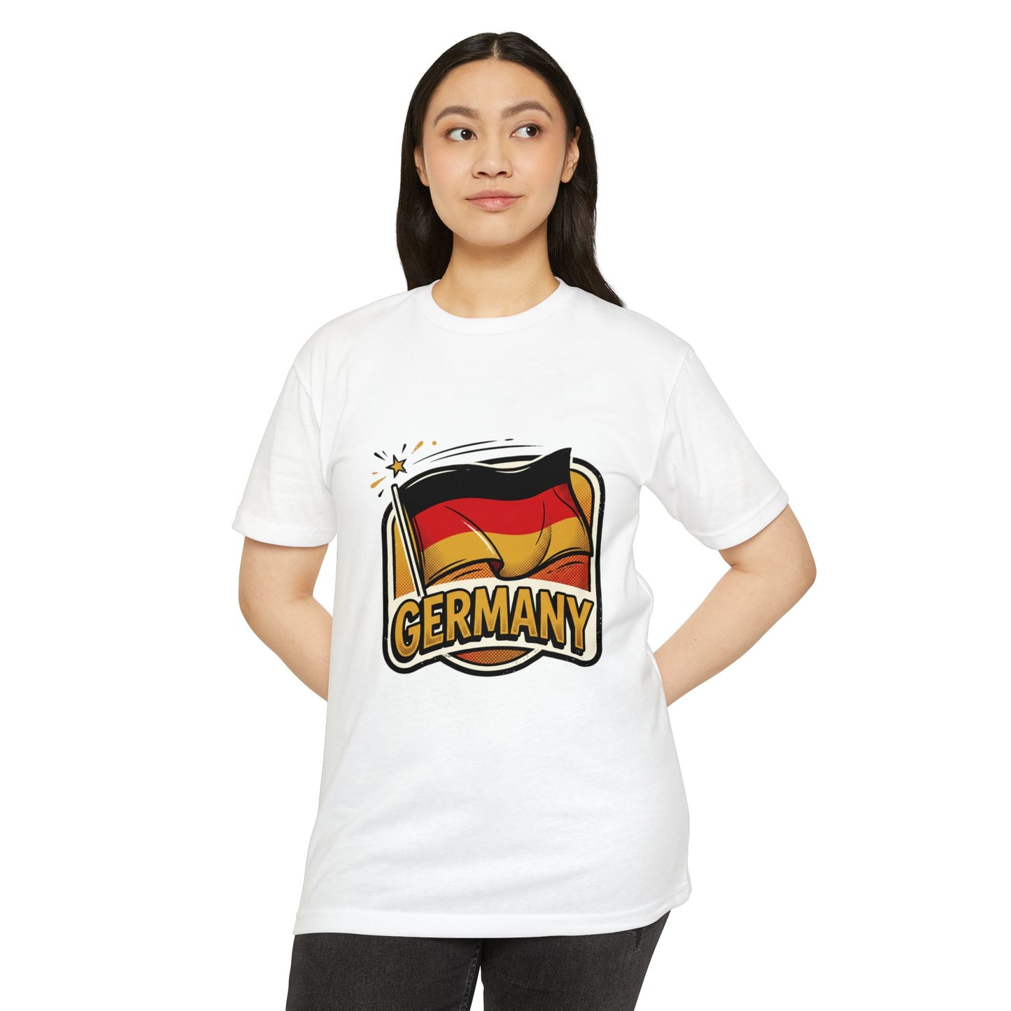 Germany Flag Retro Sports T-Shirt — Vintage Team Fan Tee