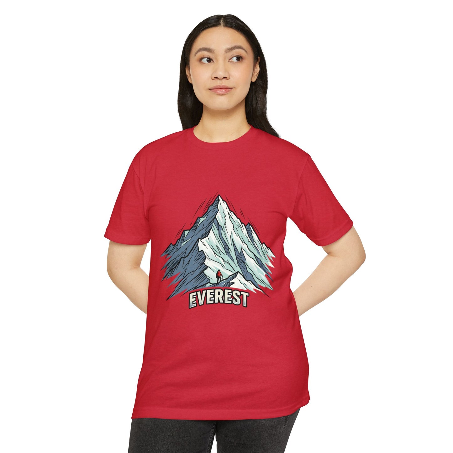 Everest Mountain Graphic T-Shirt — Adventure Climber Tee