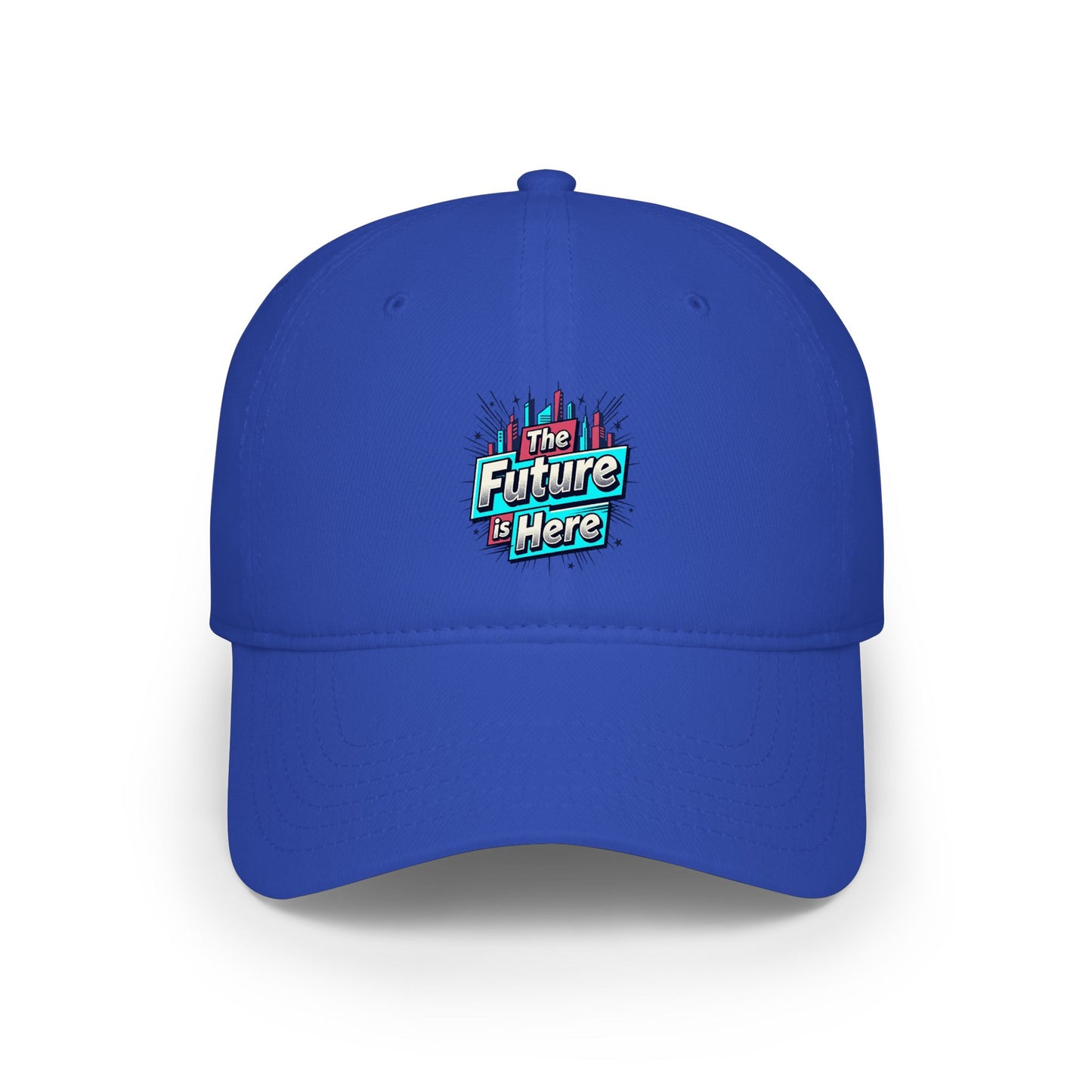 The Future Is Here Embroidered Tech City Baseball Cap