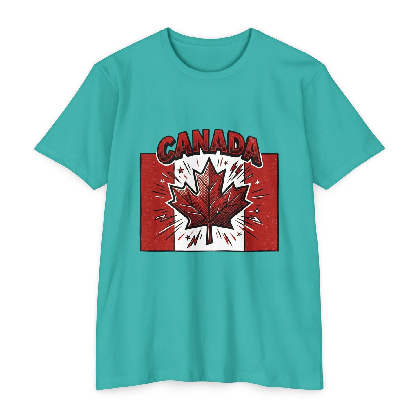 Retro Canada Maple Leaf Graphic T-Shirt — Canadian Pride Tee