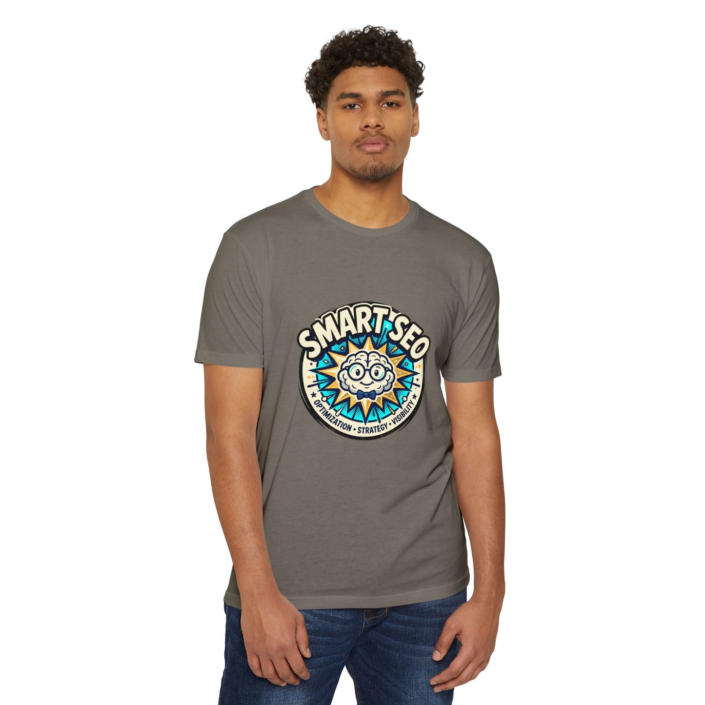 SEO T-Shirt — "Smart SEO" Graphic Tee for Marketers & Web Pros