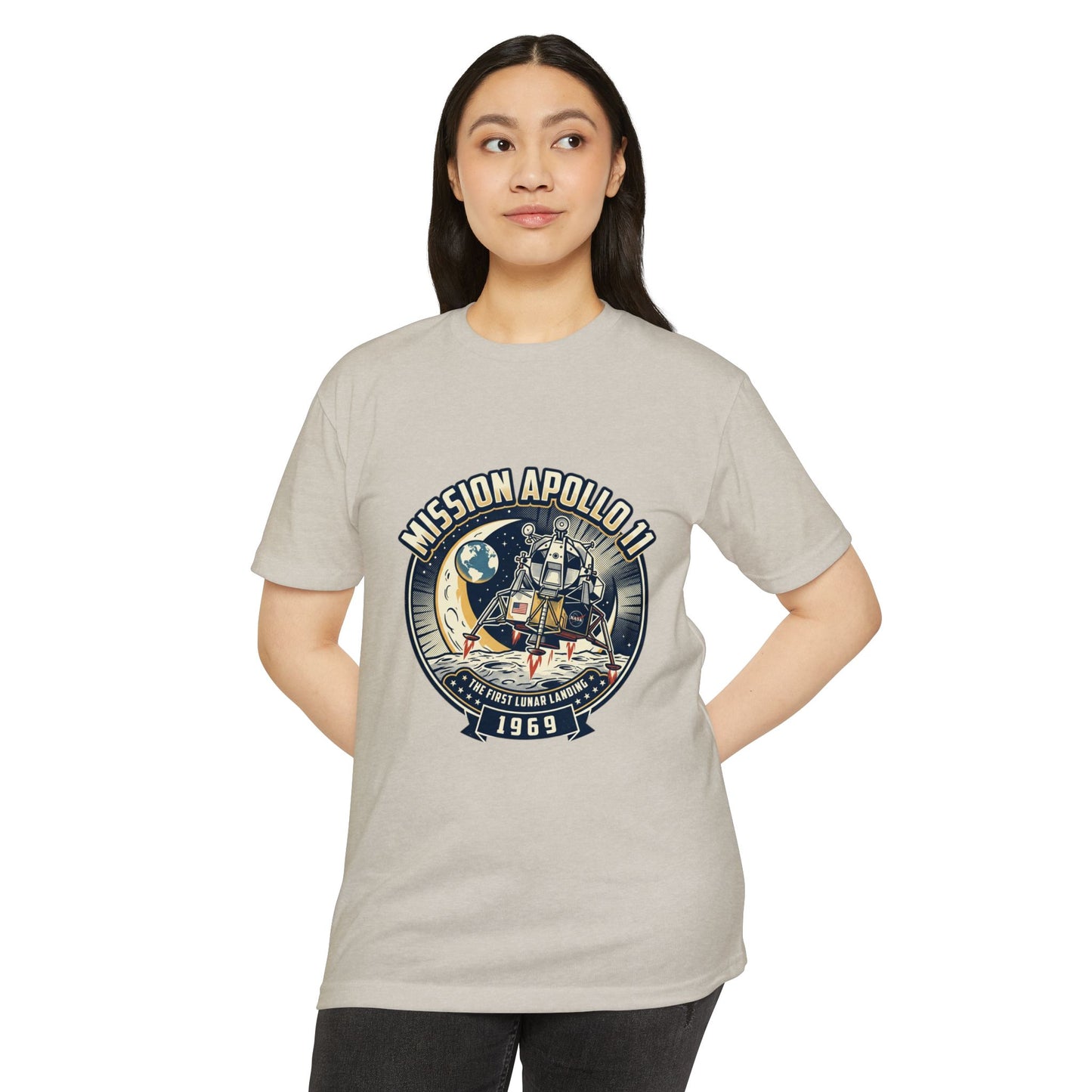 Apollo 11 Moon Landing T-Shirt — Mission Apollo 11 1969 Lunar Module Retro Tee