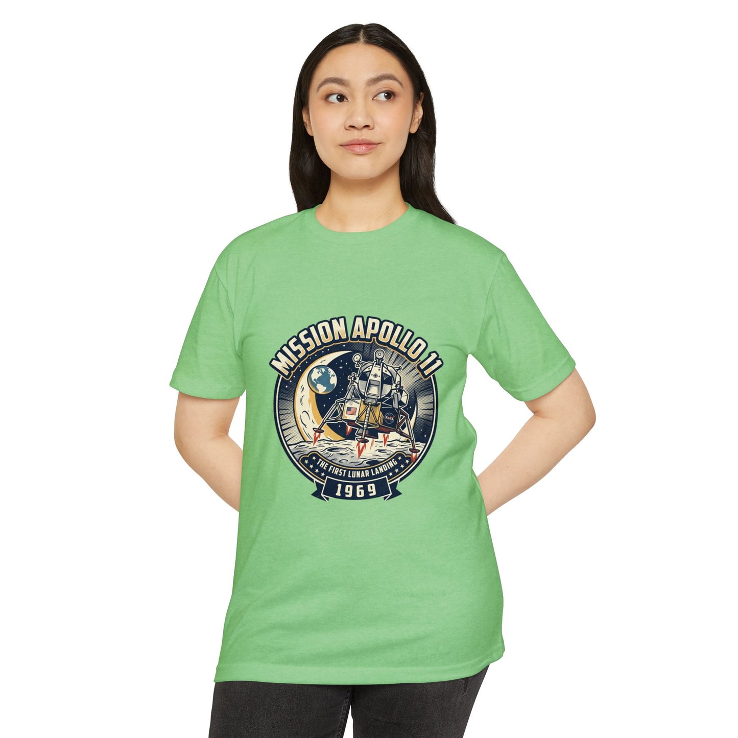 Apollo 11 Moon Landing T-Shirt — Mission Apollo 11 1969 Lunar Module Retro Tee