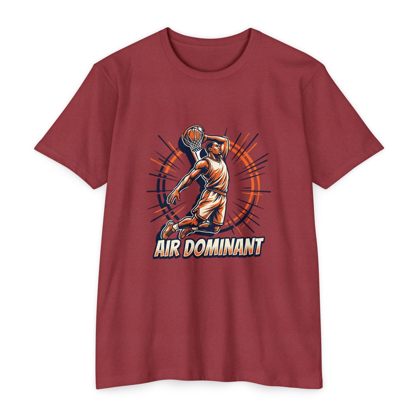 Air Dominant Basketball T-Shirt — Slam Dunk Player Graphic Tee