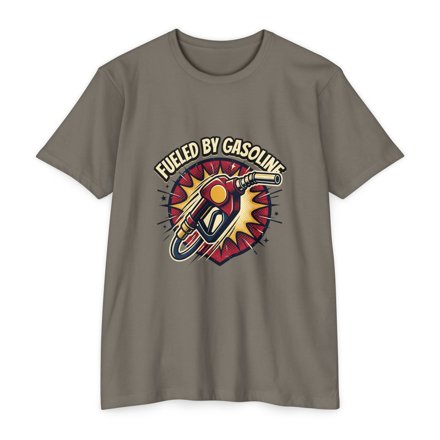 Fueled By Gasoline Retro Gas Pump T-Shirt
