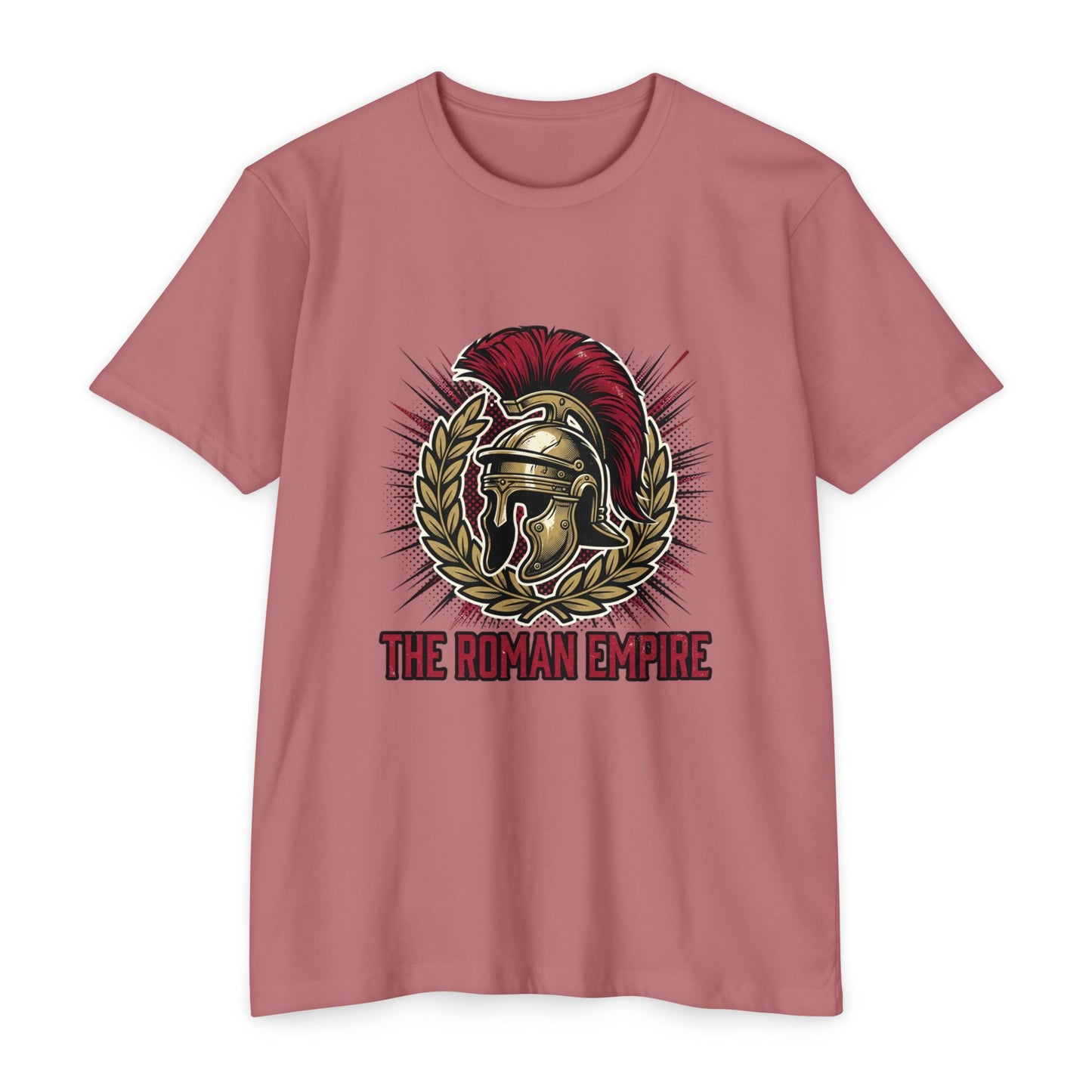 Roman Empire Helmet T-Shirt — Vintage Gladiator Graphic Tee