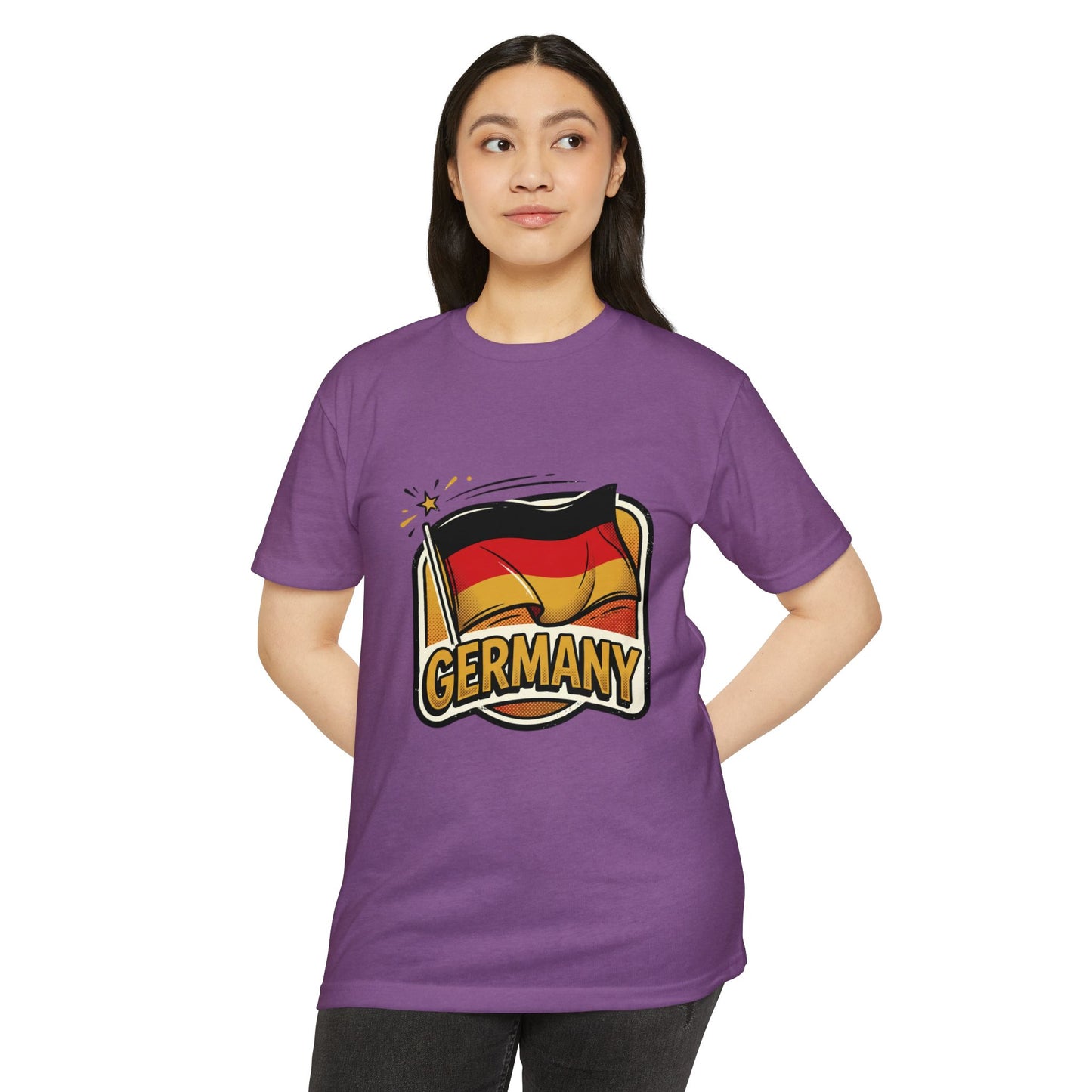 Germany Flag Retro Sports T-Shirt — Vintage Team Fan Tee