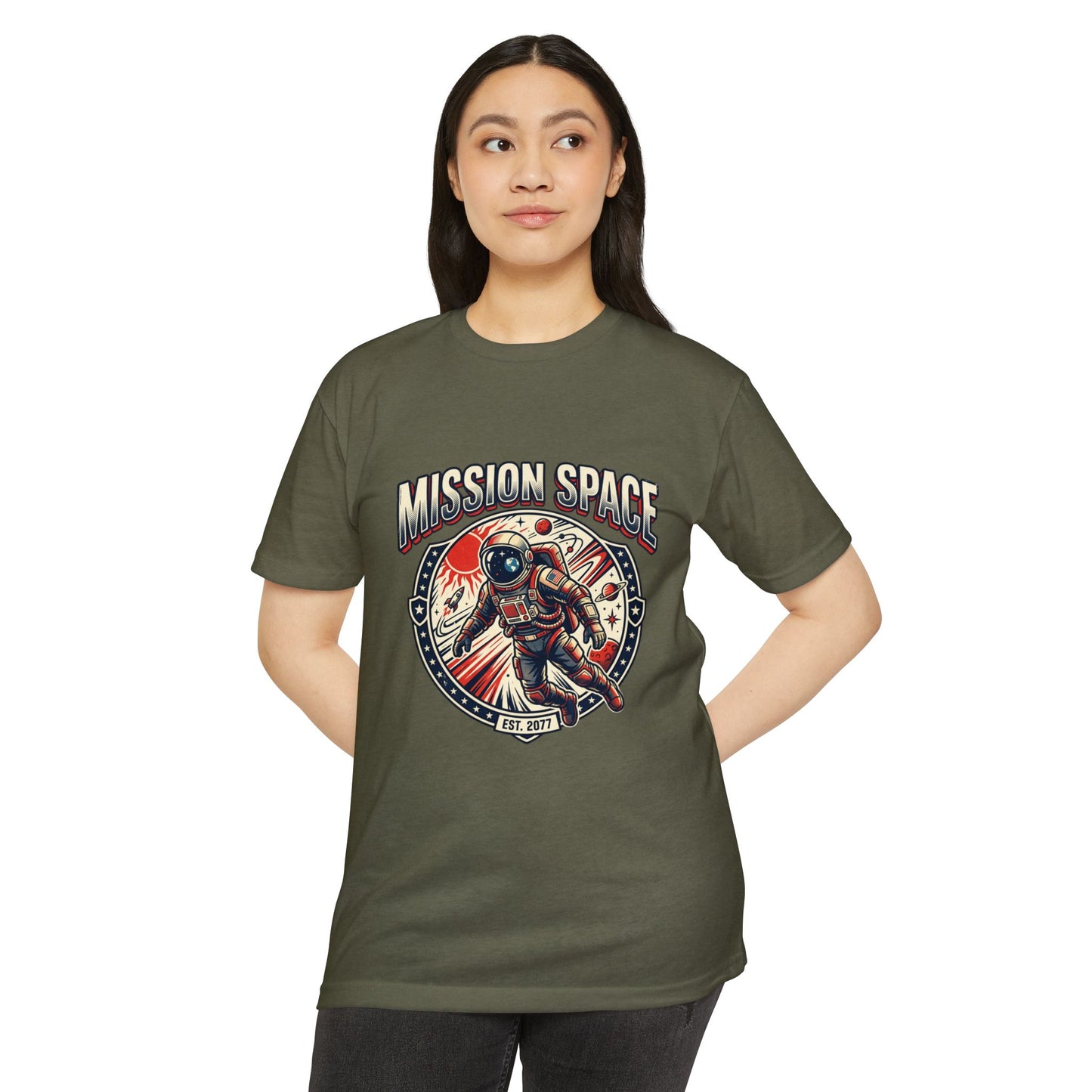 Mission Space Astronaut Vintage Space Exploration T-Shirt