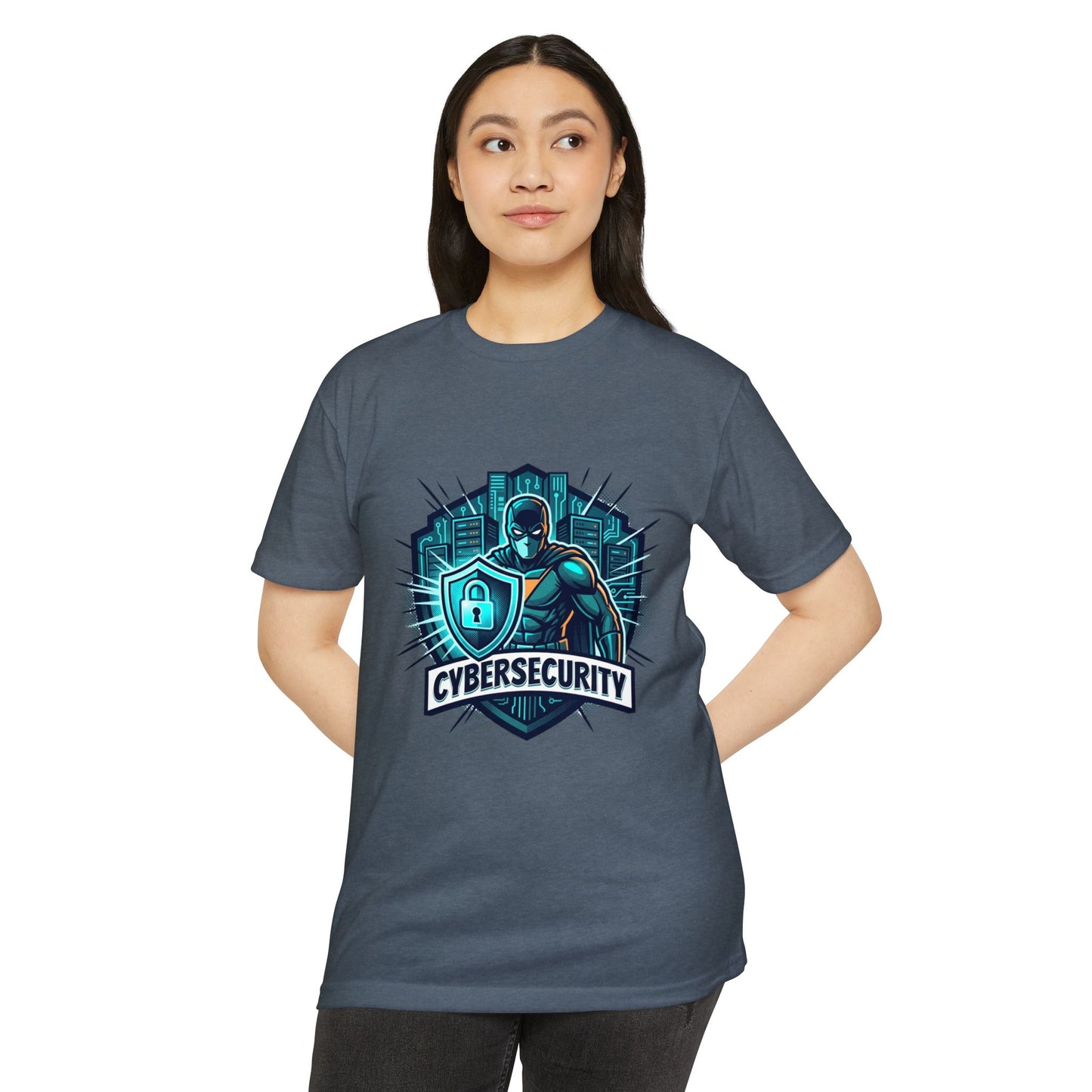 Cybersecurity Shield Tee — Cyber Defender Tech T-Shirt
