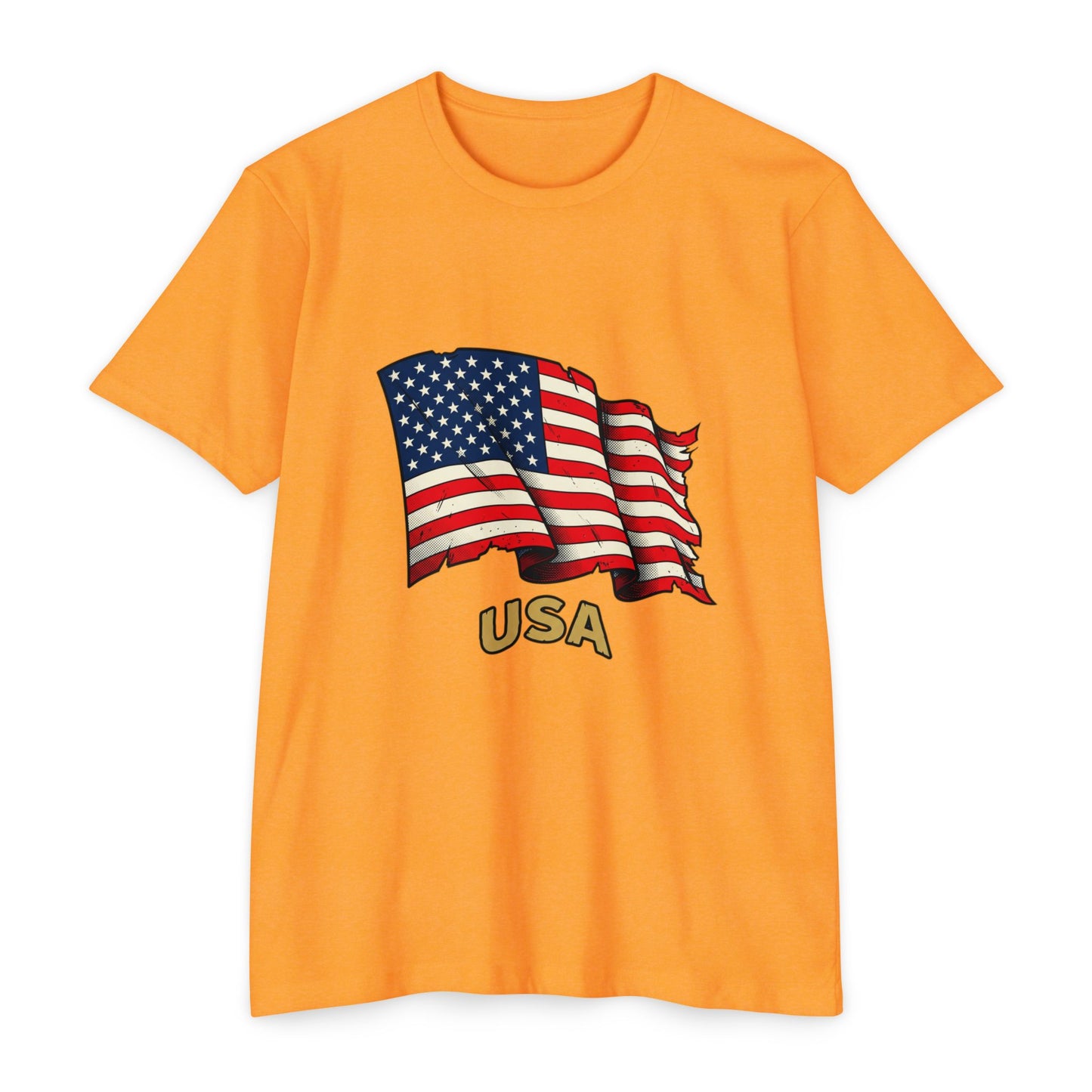Vintage American Flag T-Shirt — USA Flag Graphic Tee