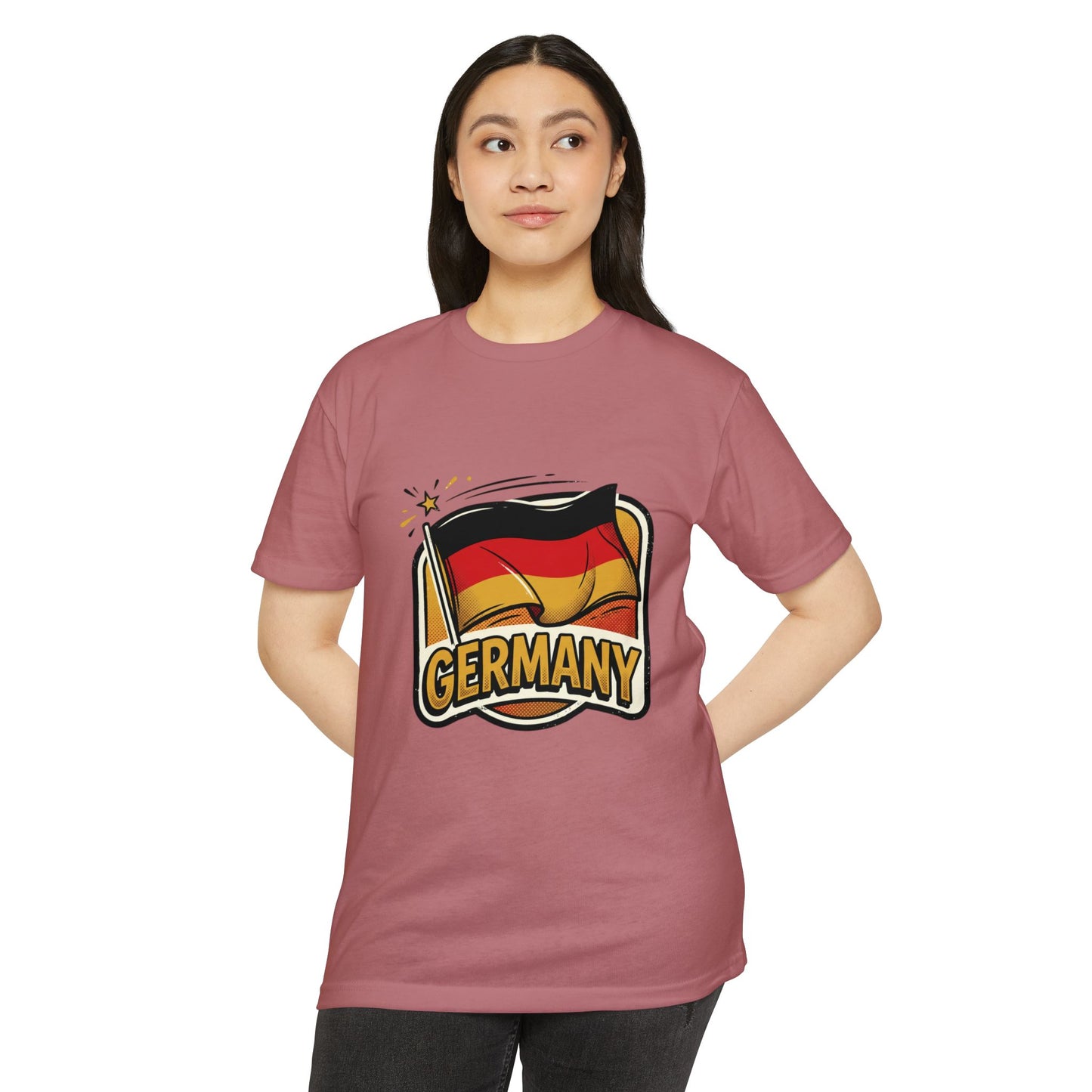 Germany Flag Retro Sports T-Shirt — Vintage Team Fan Tee