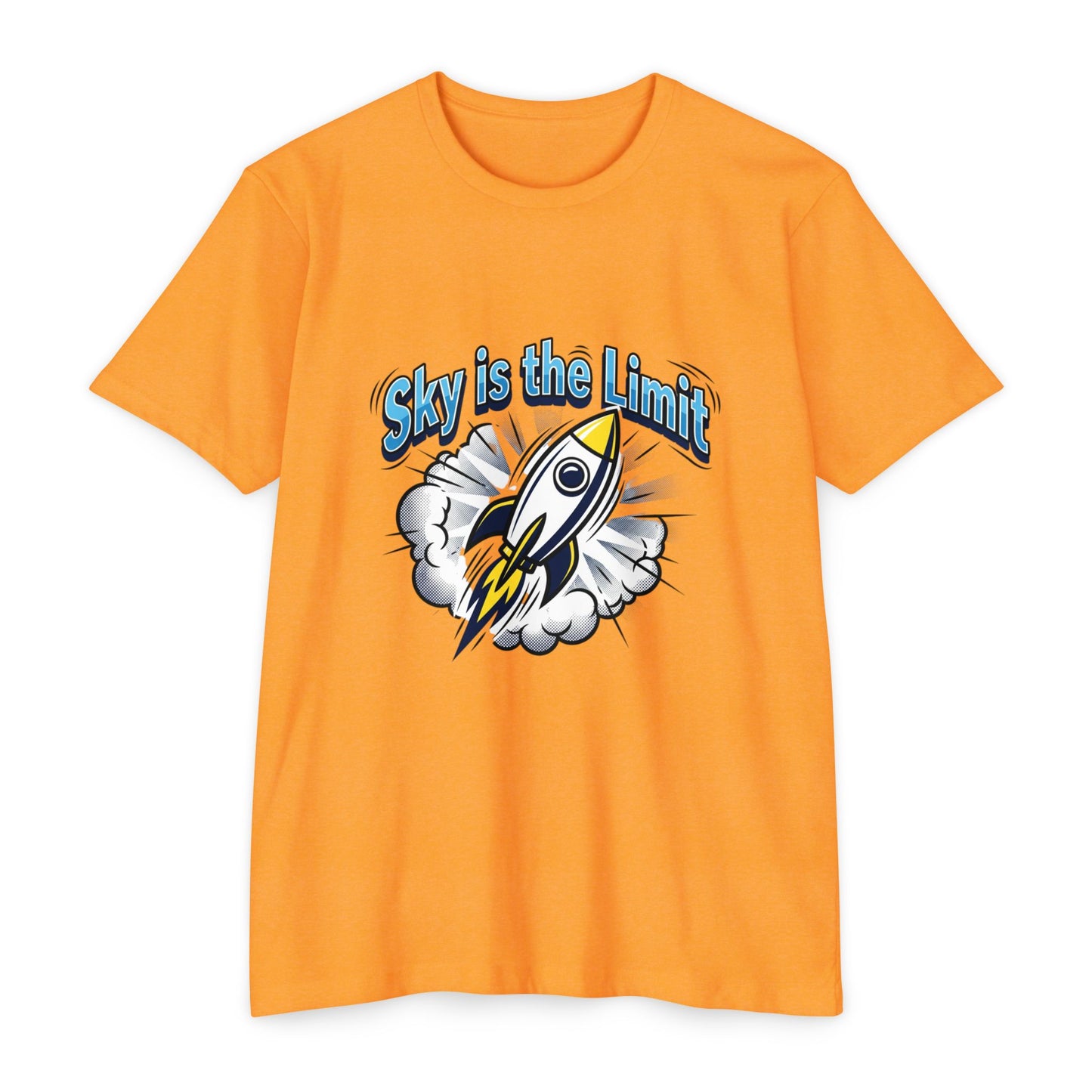 Sky Is the Limit Rocket T-Shirt — Inspirational Graphic Tee