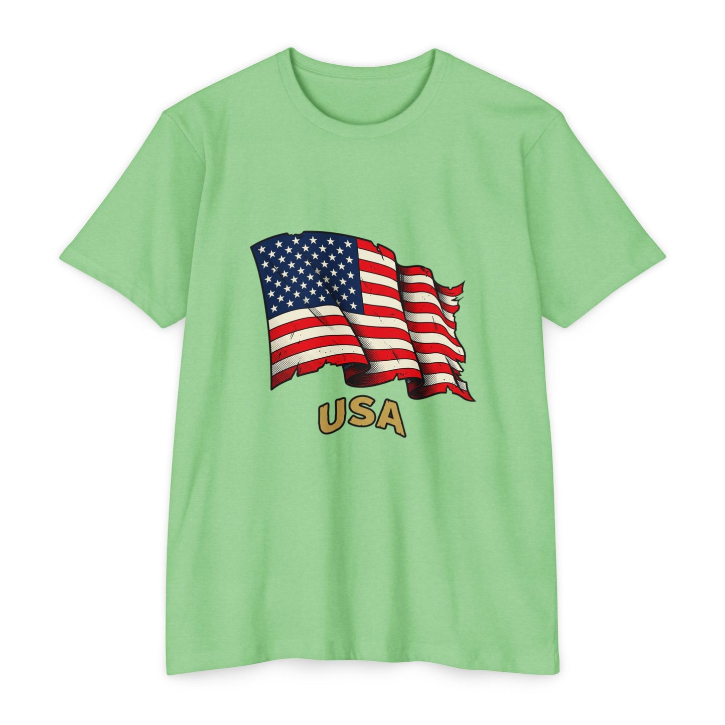 Vintage American Flag T-Shirt — USA Flag Graphic Tee