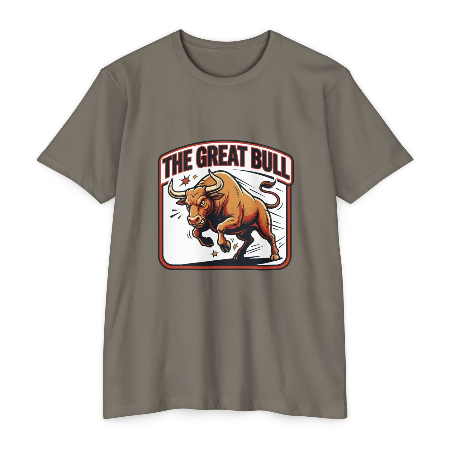 The Great Bull T-Shirt — Vintage Charging Bull Graphic Tee