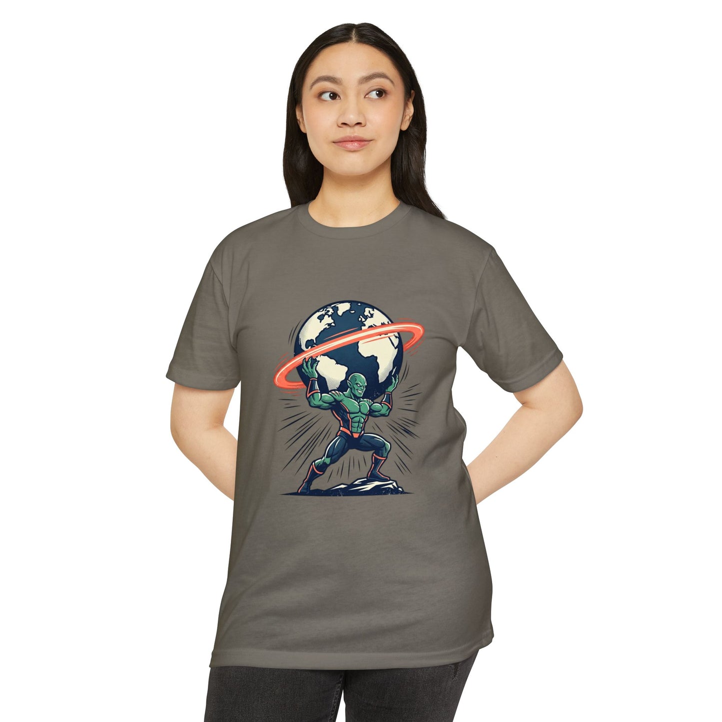 Atlas Strongman Vintage Earthlifting T-Shirt