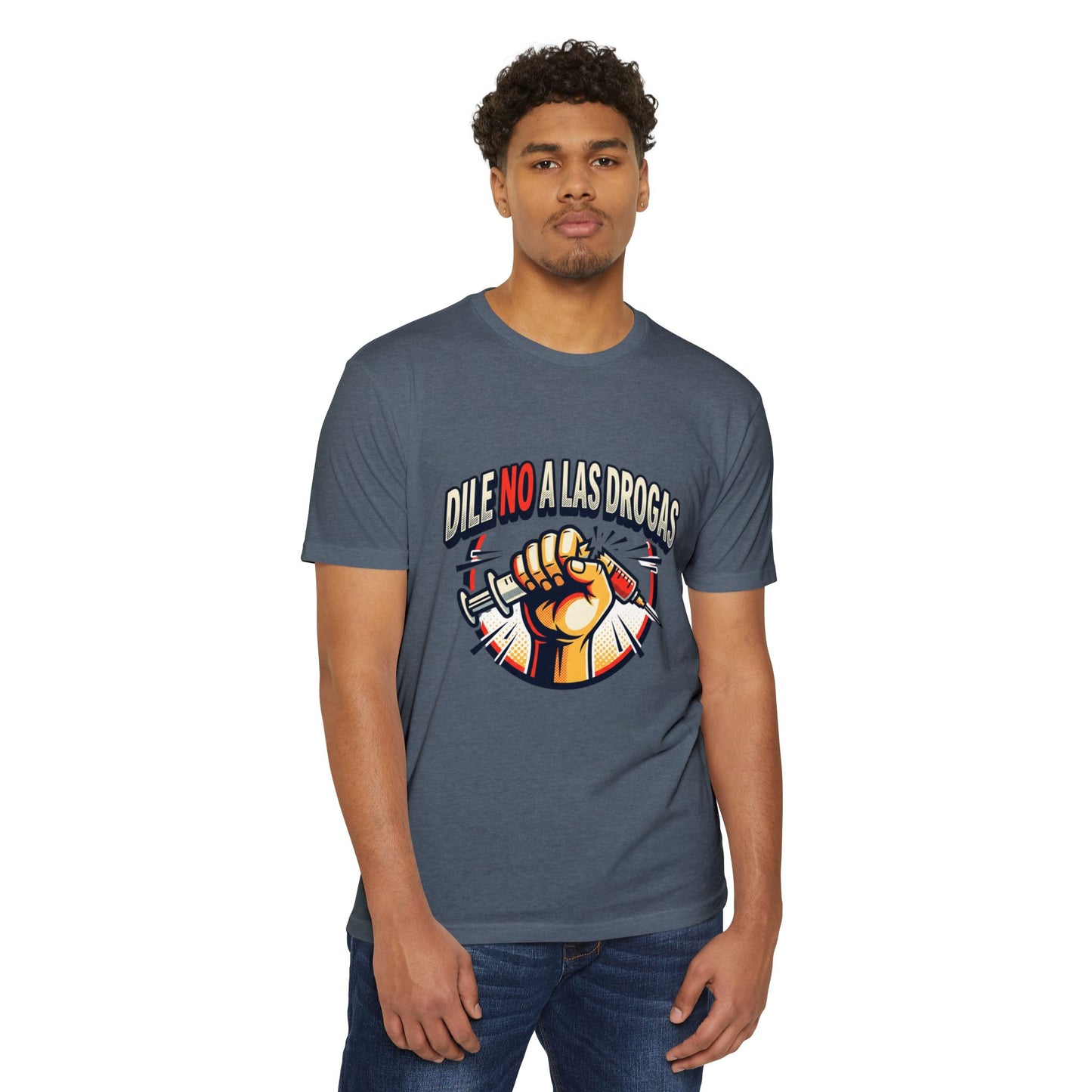 Anti-Drug Awareness T-Shirt — "Dile No a las Drogas" Graphic Tee