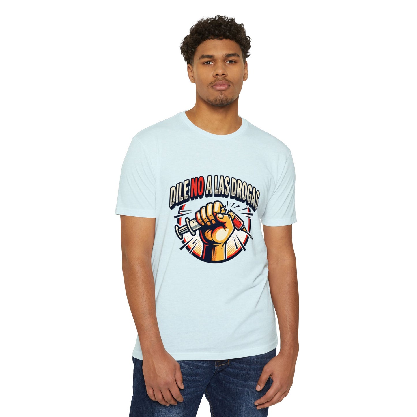 Anti-Drug Awareness T-Shirt — "Dile No a las Drogas" Graphic Tee