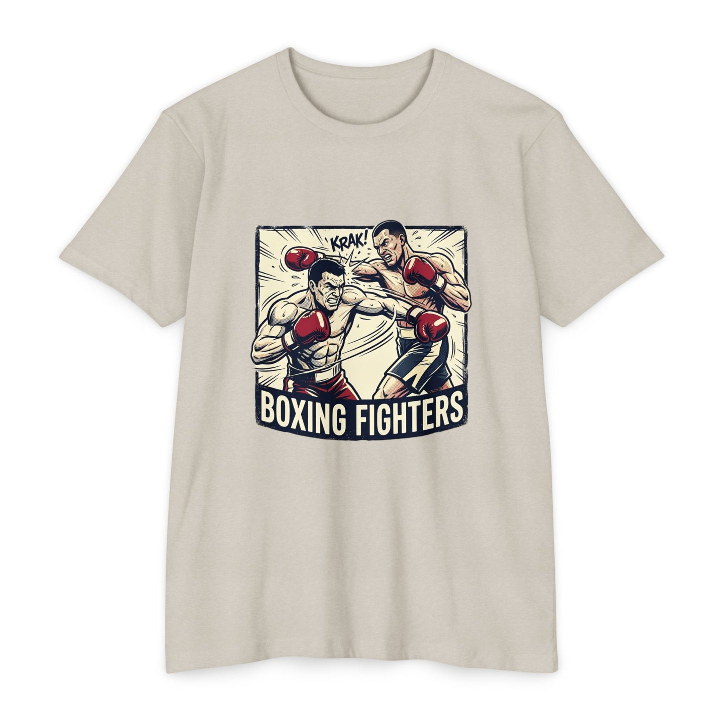 Boxing Fighters Vintage Comic Ring Match T-Shirt