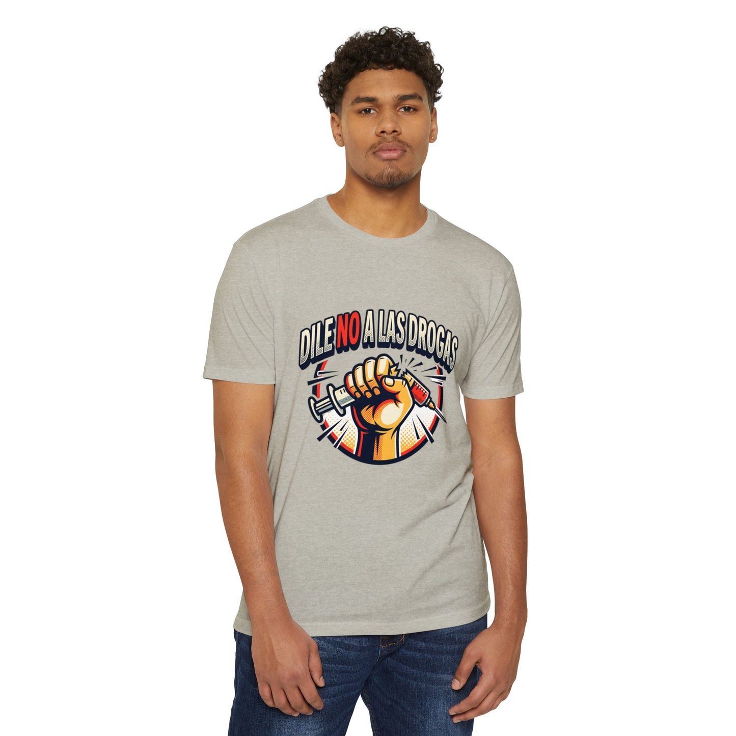 Anti-Drug Awareness T-Shirt — "Dile No a las Drogas" Graphic Tee