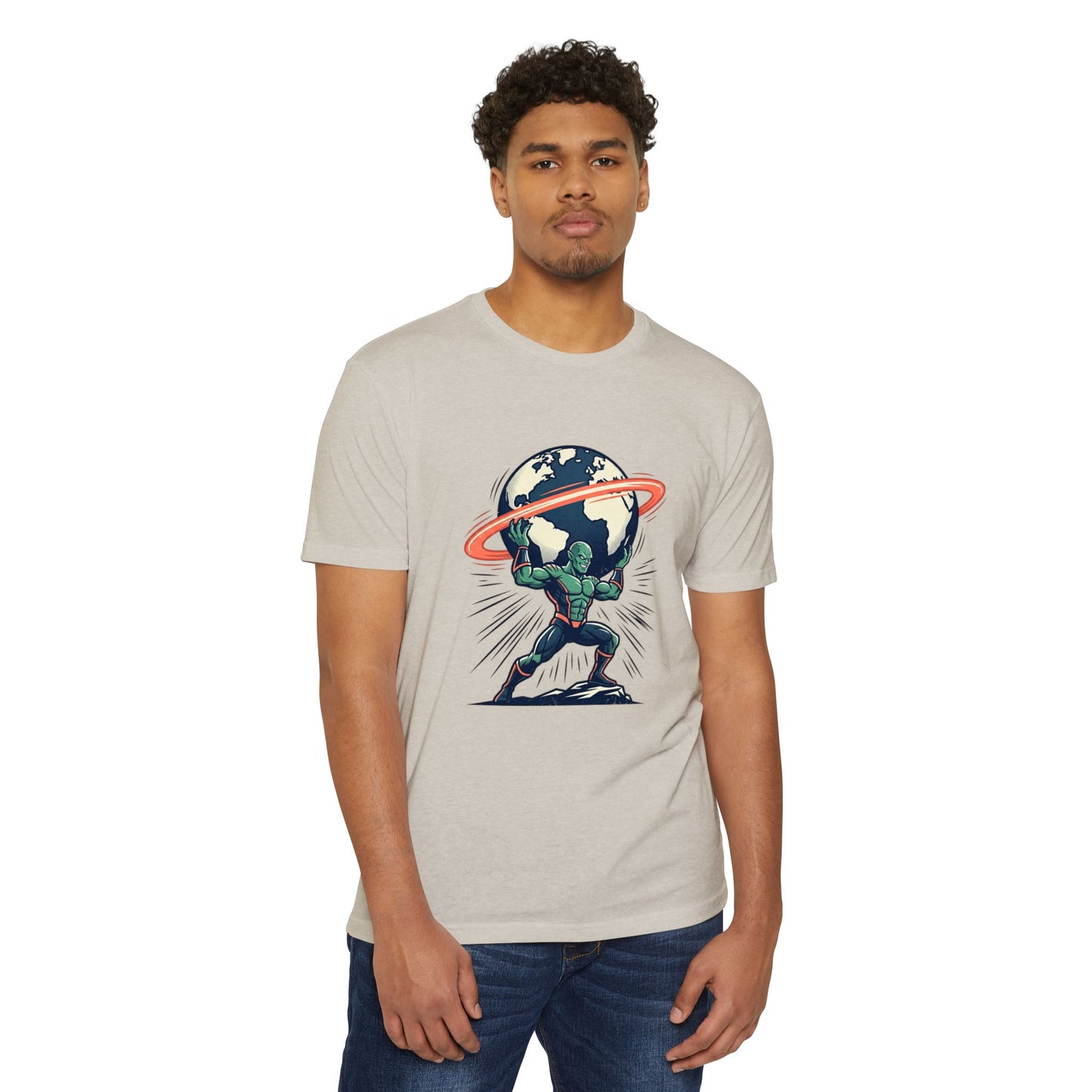 Atlas Strongman Vintage Earthlifting T-Shirt