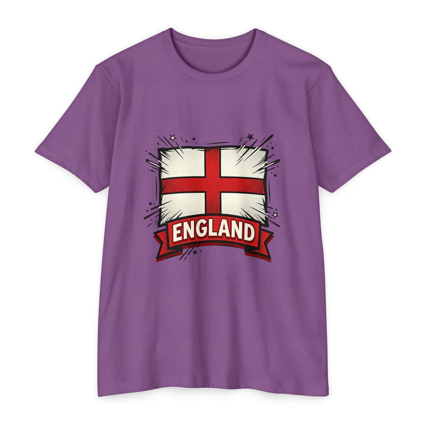 England St. George Cross T-Shirt — Flag Graphic Tee for Fans & Supporters