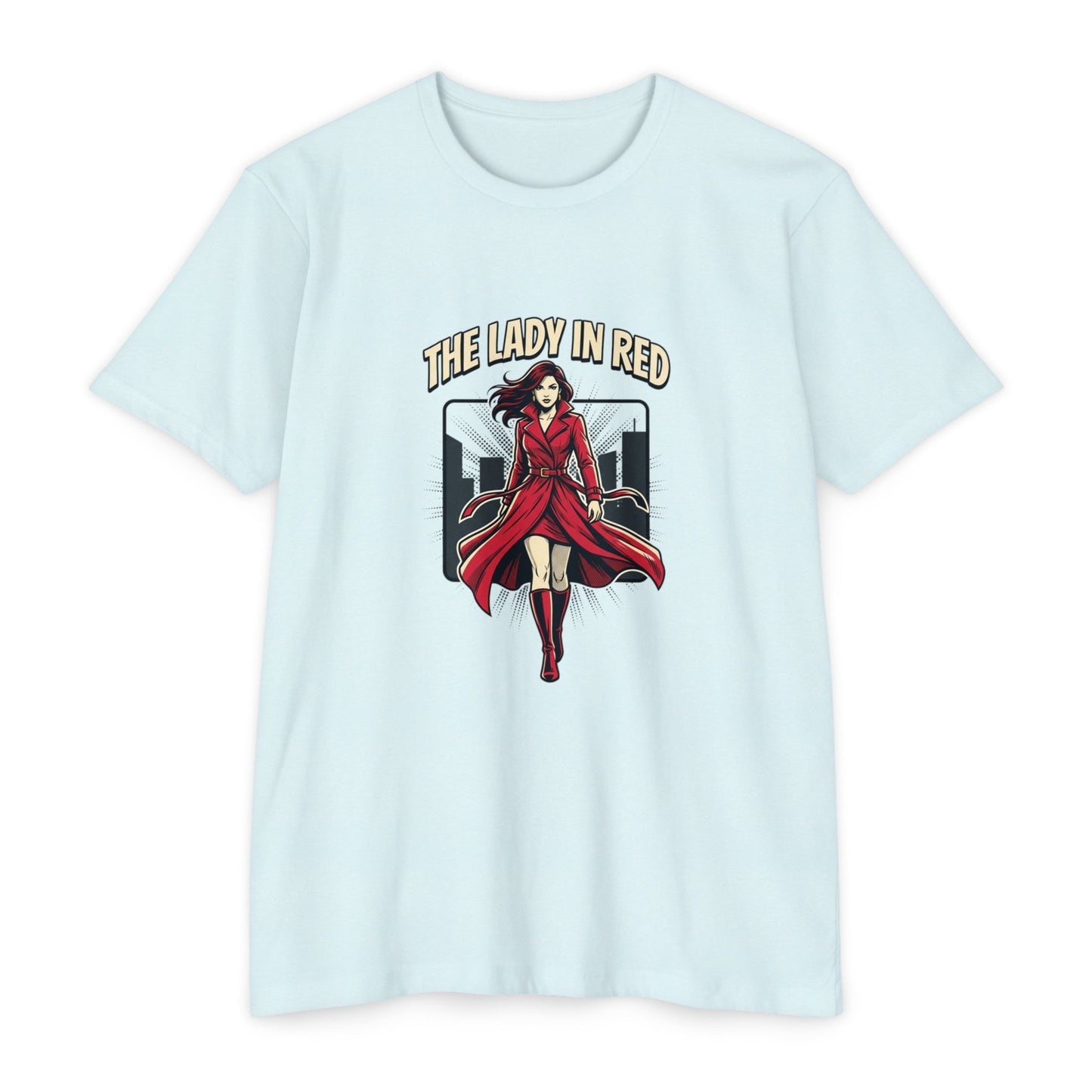 Lady in Red Vintage Femme Fatale T-Shirt