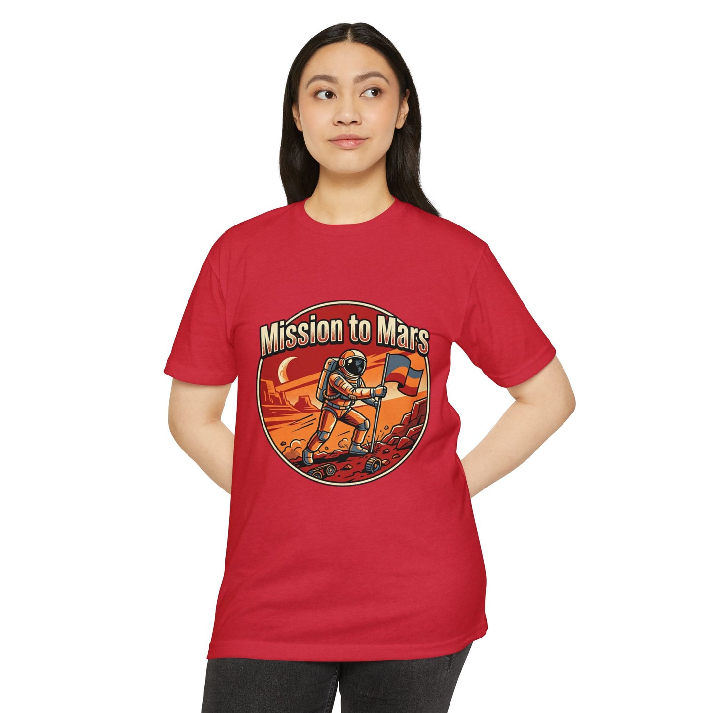 Mission to Mars Retro Astronaut T-Shirt