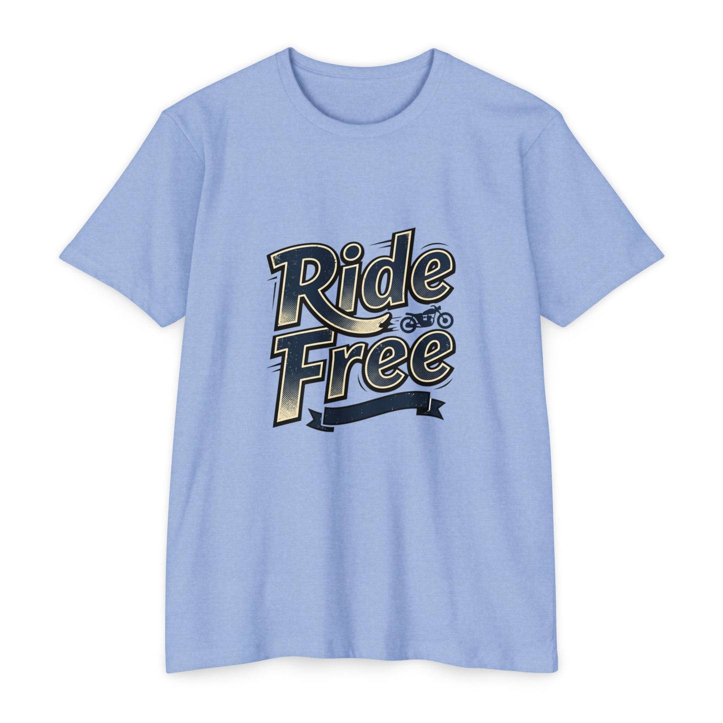 Ride Free Graphic T-Shirt — Vintage Motorcycle Tee
