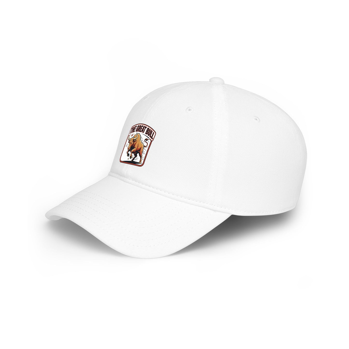 The Great Bull Embroidered Low Profile Cap