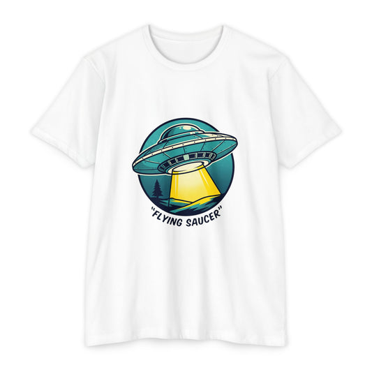 Retro Flying Saucer UFO T-Shirt — Vintage Space Graphic Tee