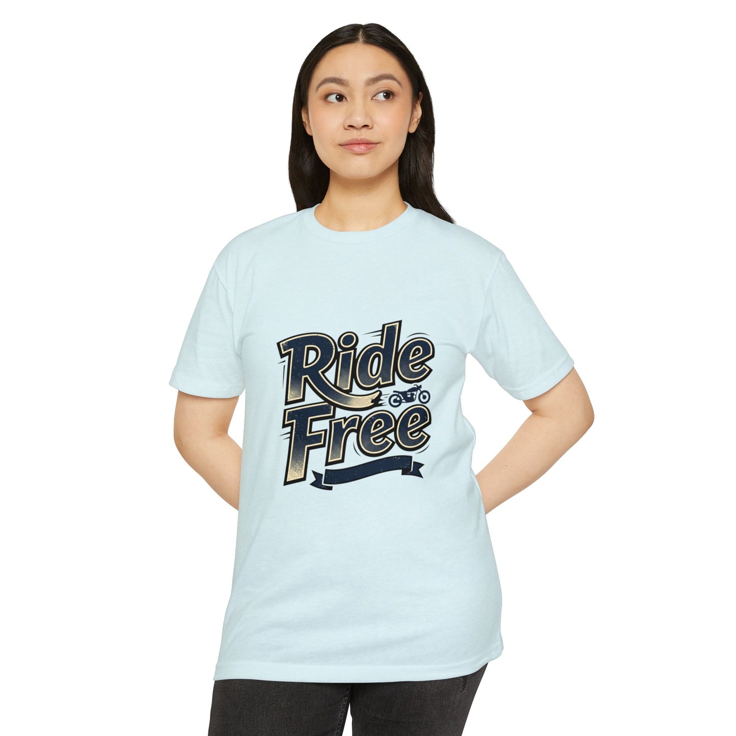 Ride Free Graphic T-Shirt — Vintage Motorcycle Tee
