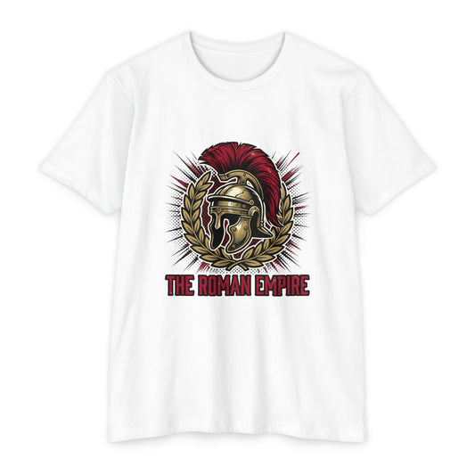 Roman Empire Helmet T-Shirt — Vintage Gladiator Graphic Tee