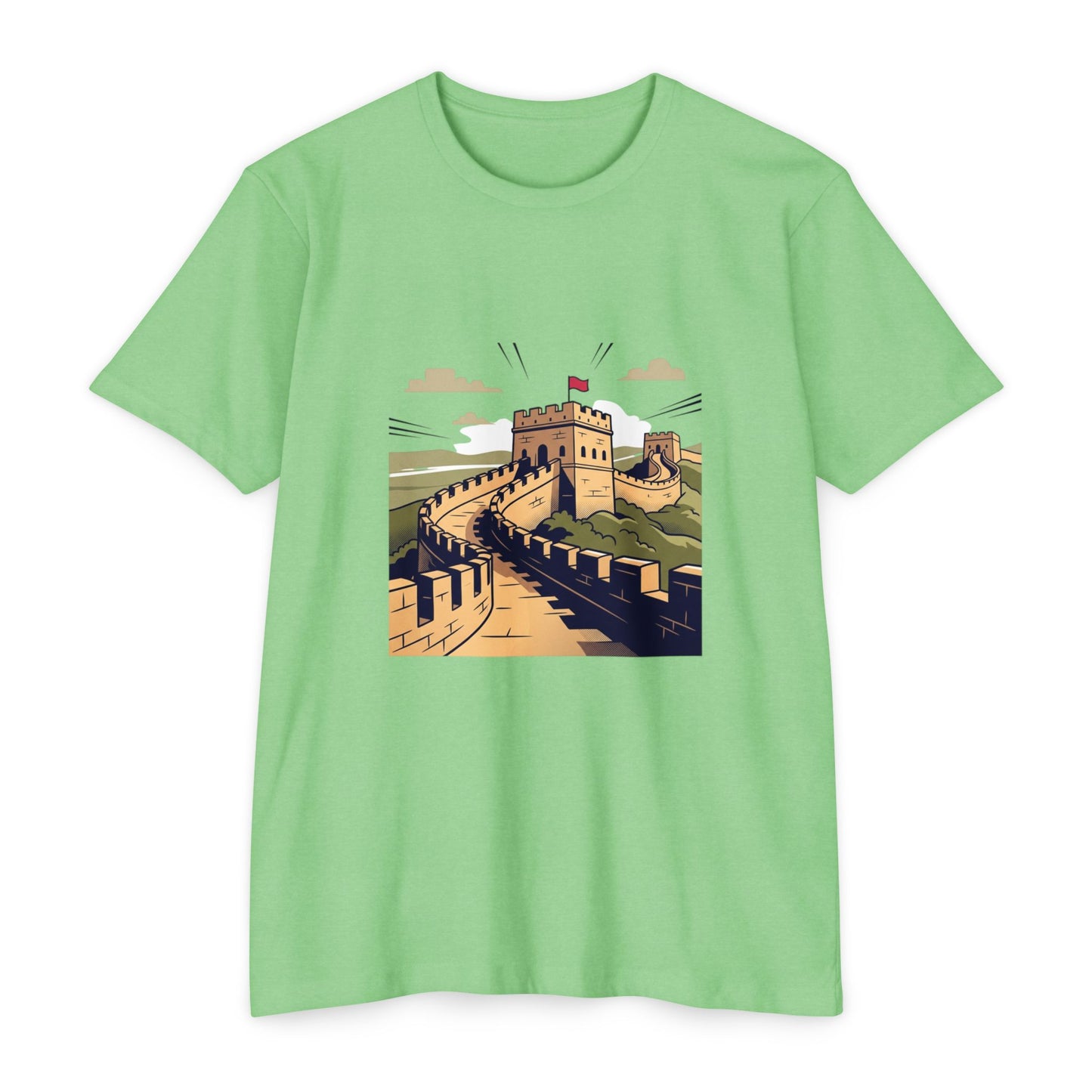 Great Wall Scenic Vintage Travel T-Shirt
