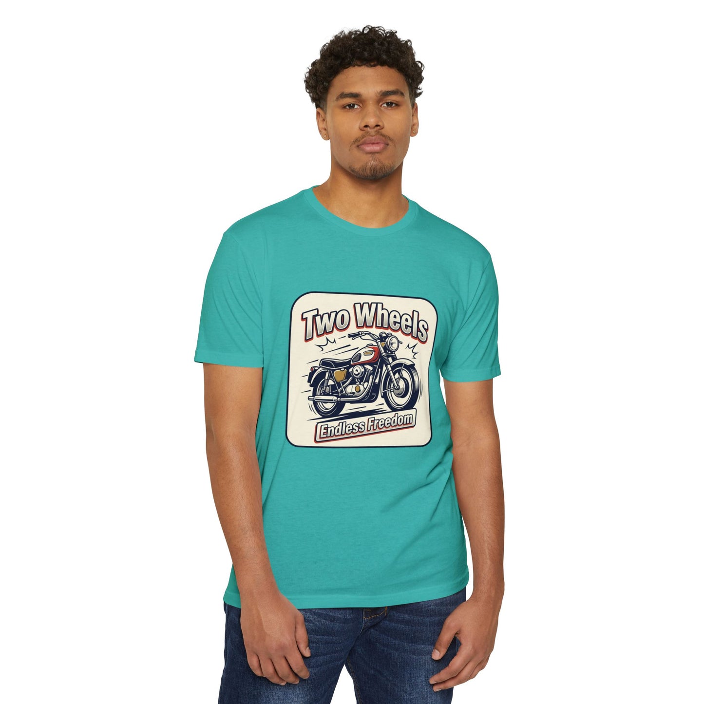 Vintage 'Endless Freedom' Motorcycle T-Shirt