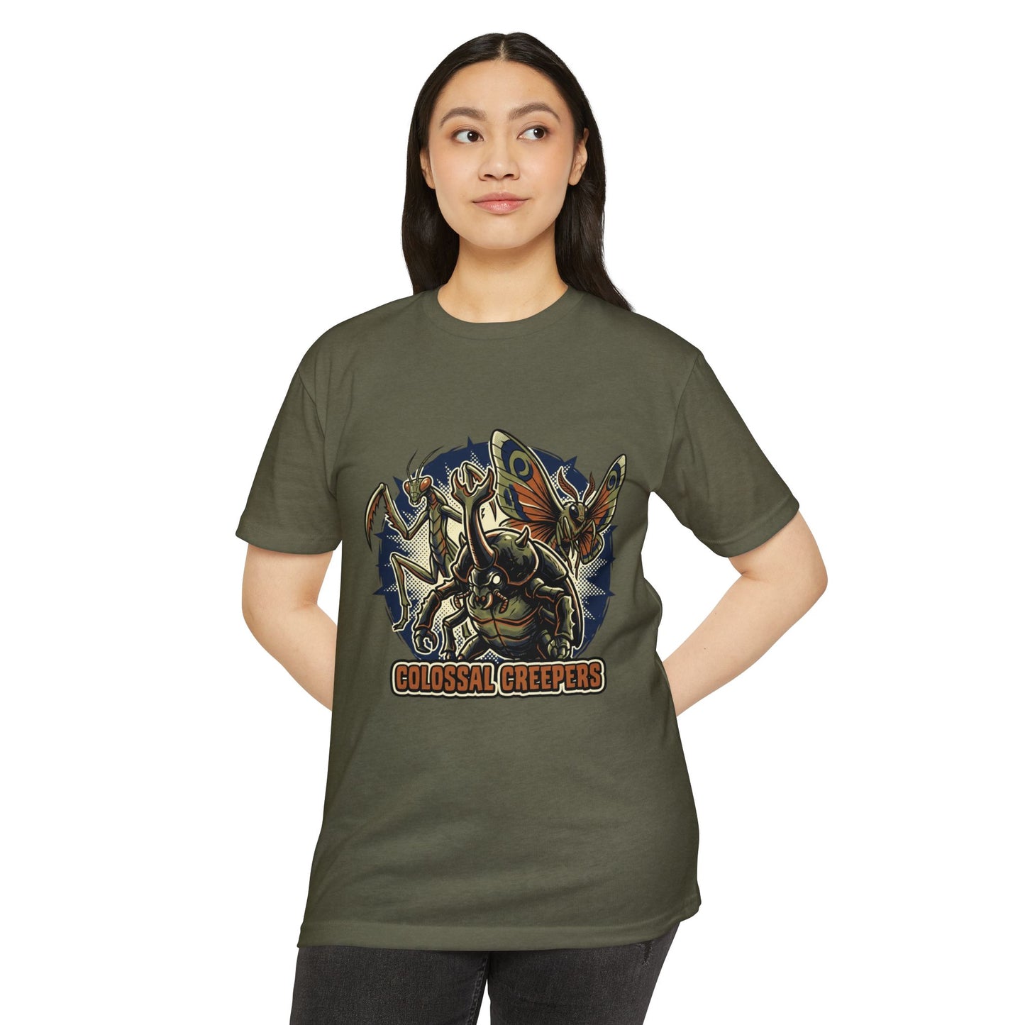 Colossal Creepers Monster Battle T-Shirt