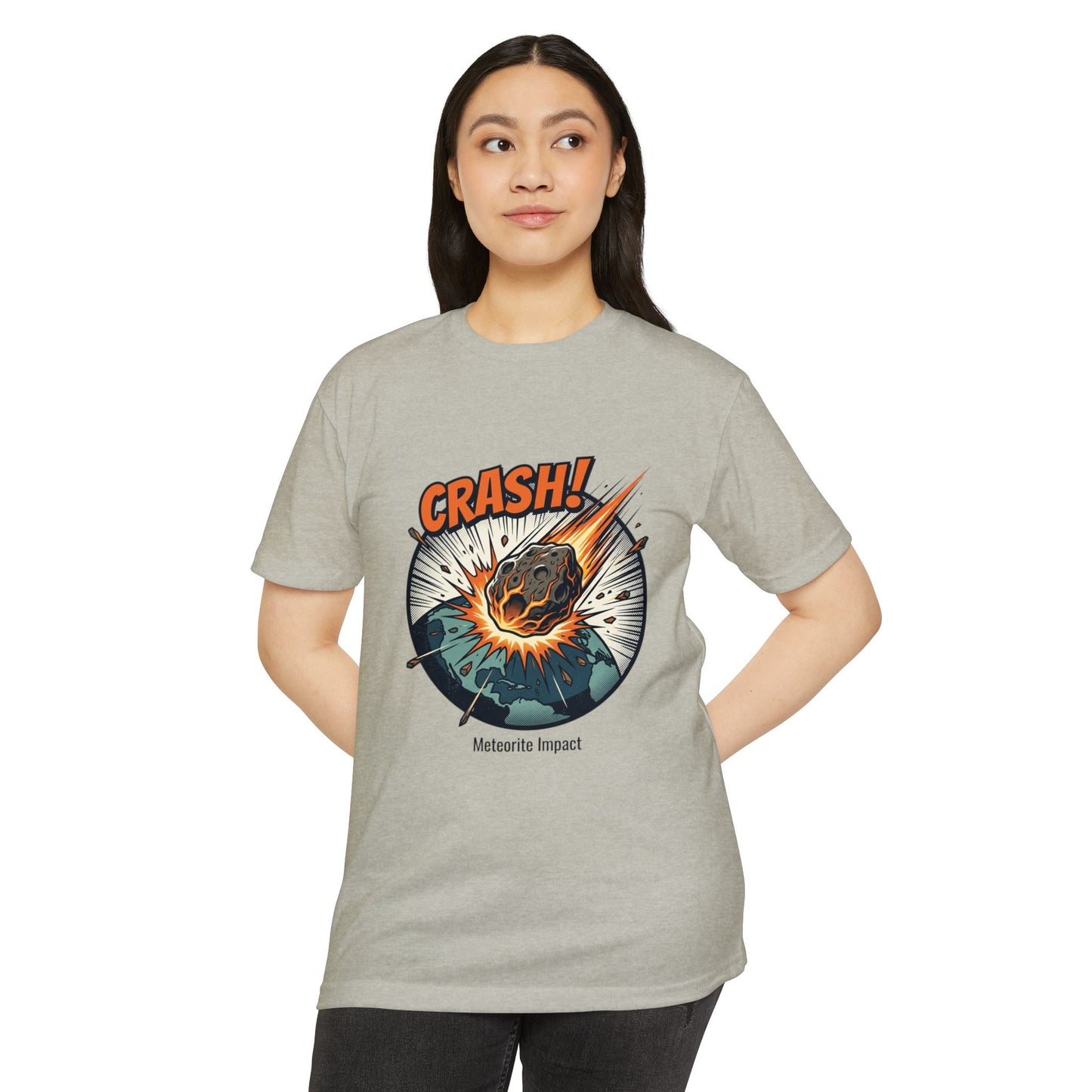 Meteorite Impact 'CRASH!' Graphic T-Shirt