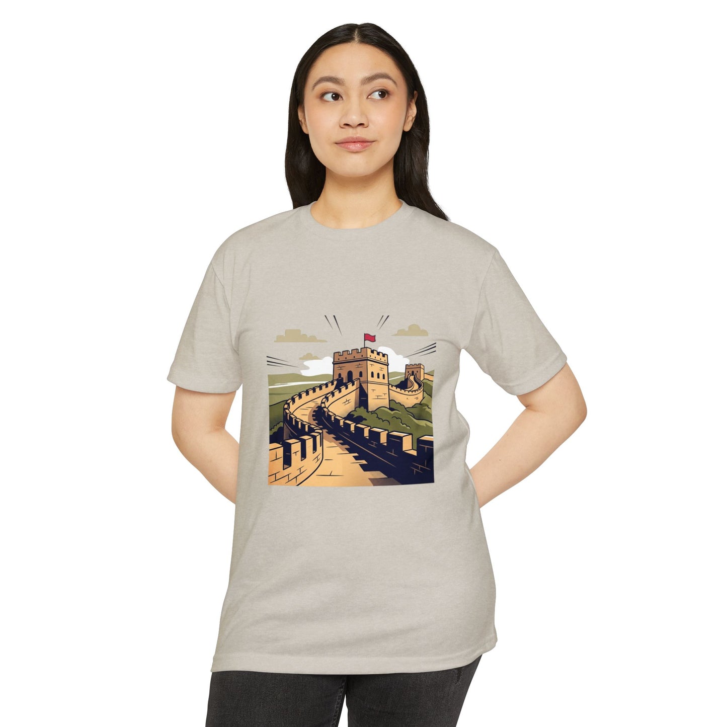 Great Wall Scenic Vintage Travel T-Shirt