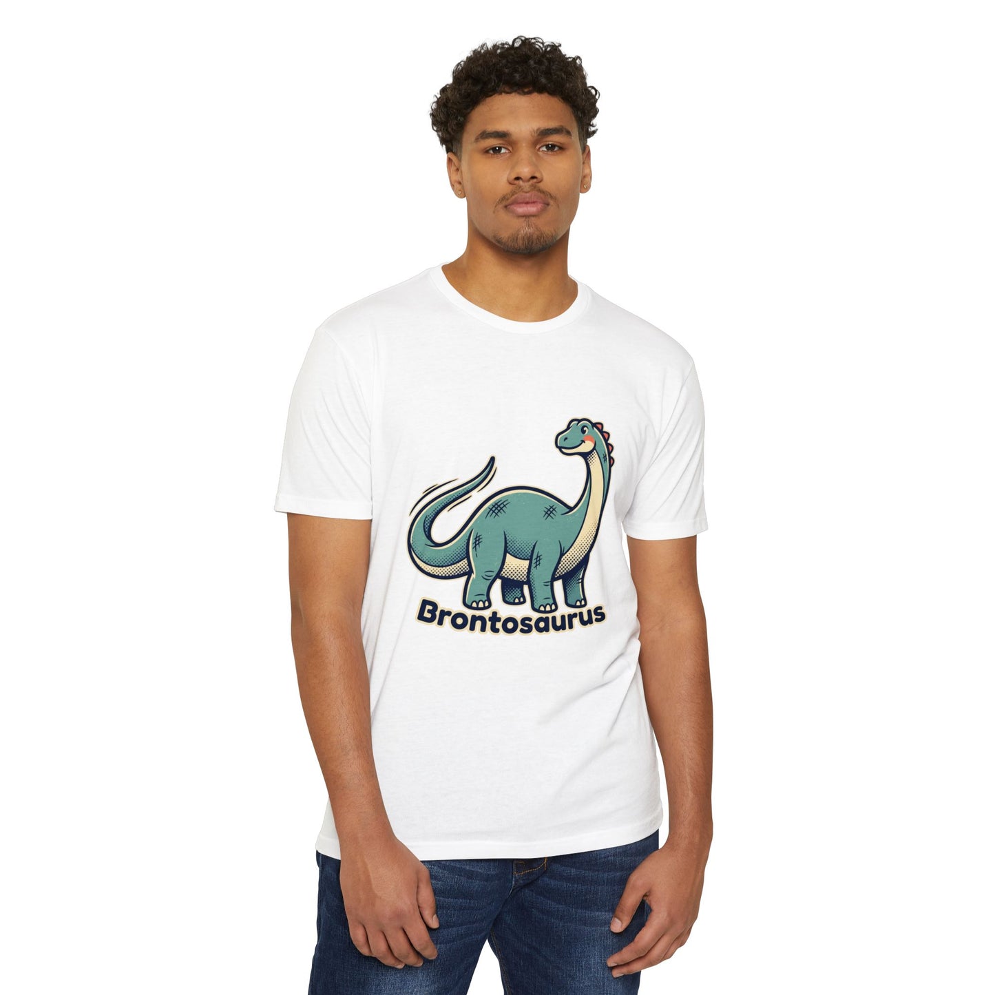 Brontosaurus Cute Dinosaur T-Shirt — Cute Dino Tee for Kids & Adults