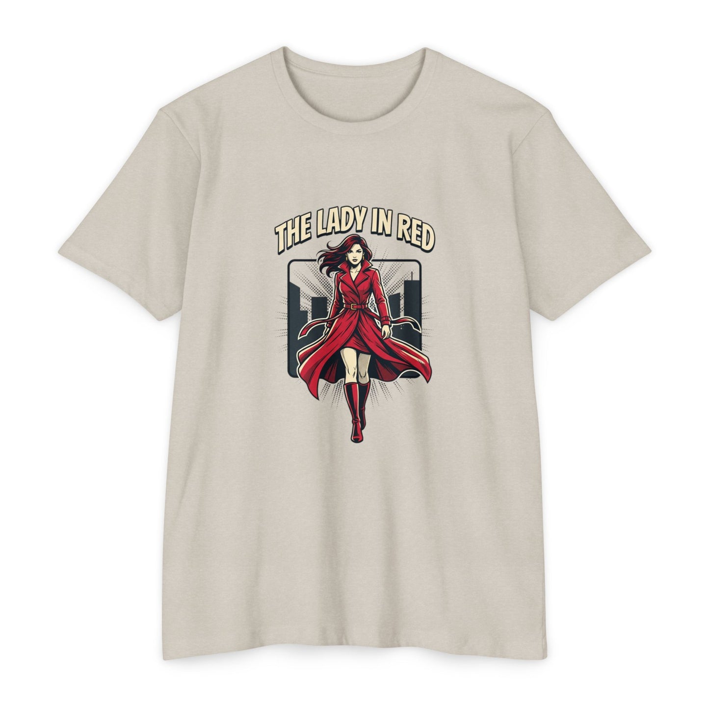 Lady in Red Vintage Femme Fatale T-Shirt