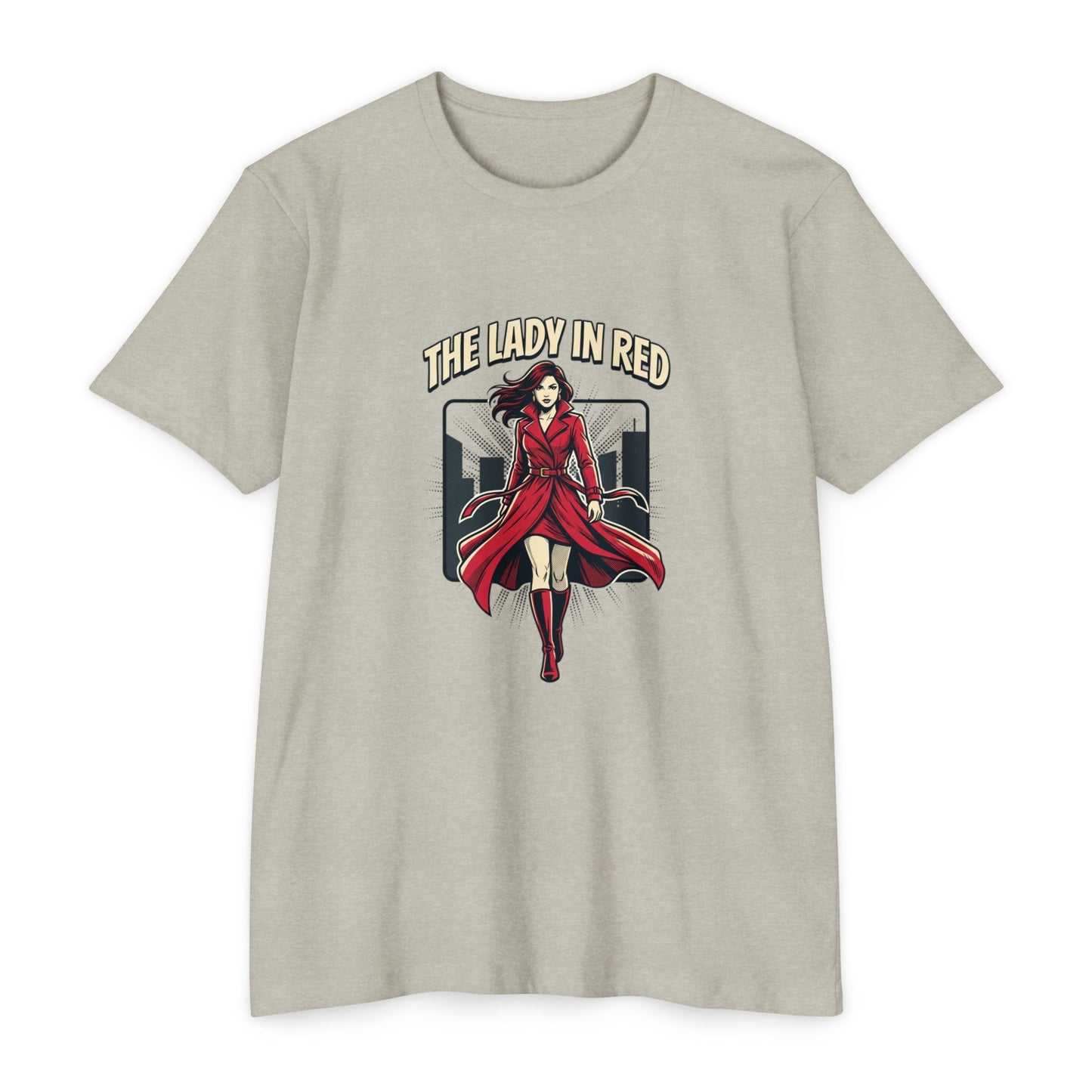 Lady in Red Vintage Femme Fatale T-Shirt