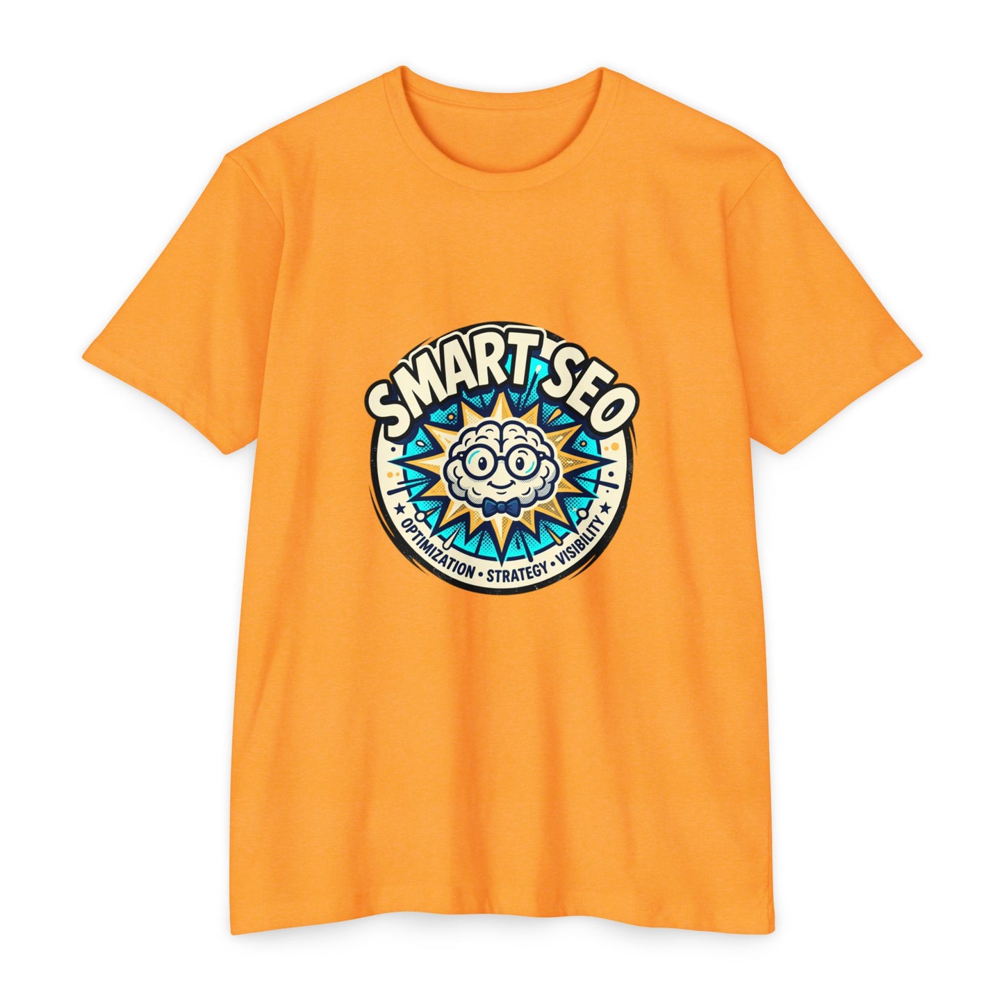 SEO T-Shirt — "Smart SEO" Graphic Tee for Marketers & Web Pros