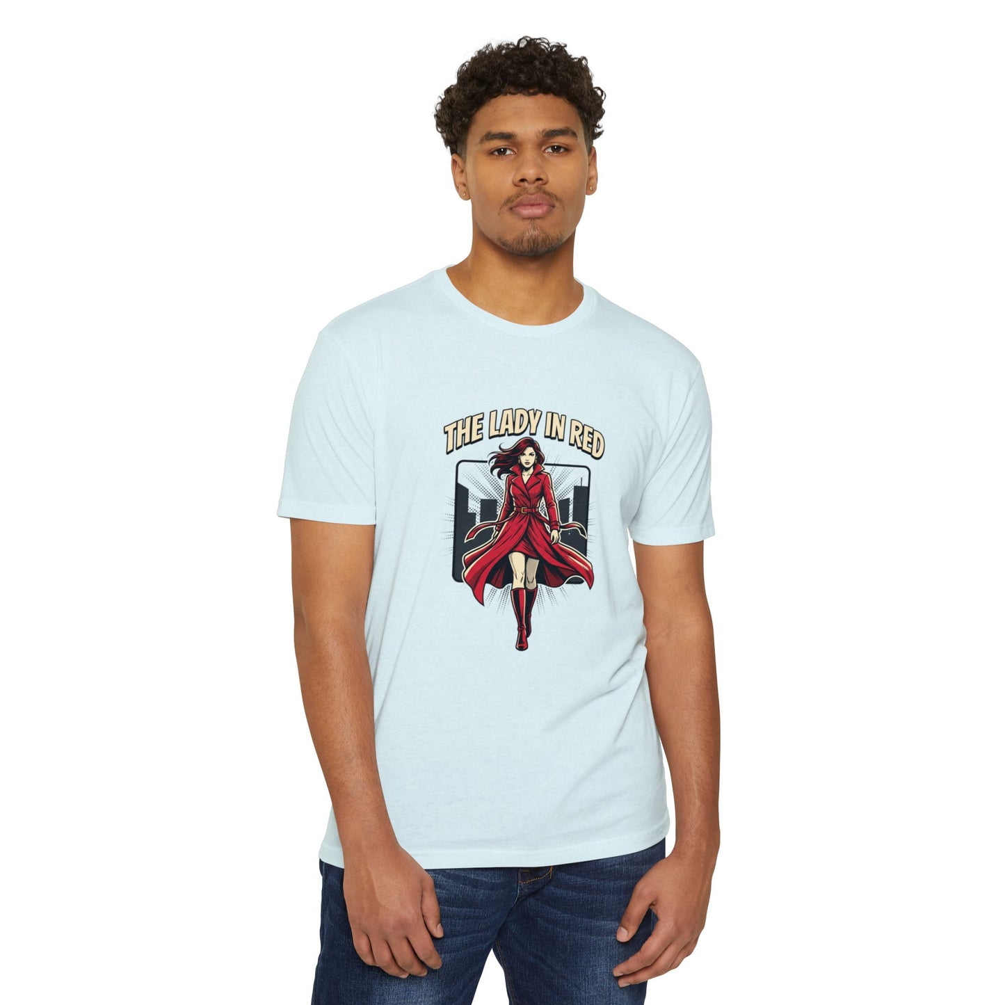 Lady in Red Vintage Femme Fatale T-Shirt