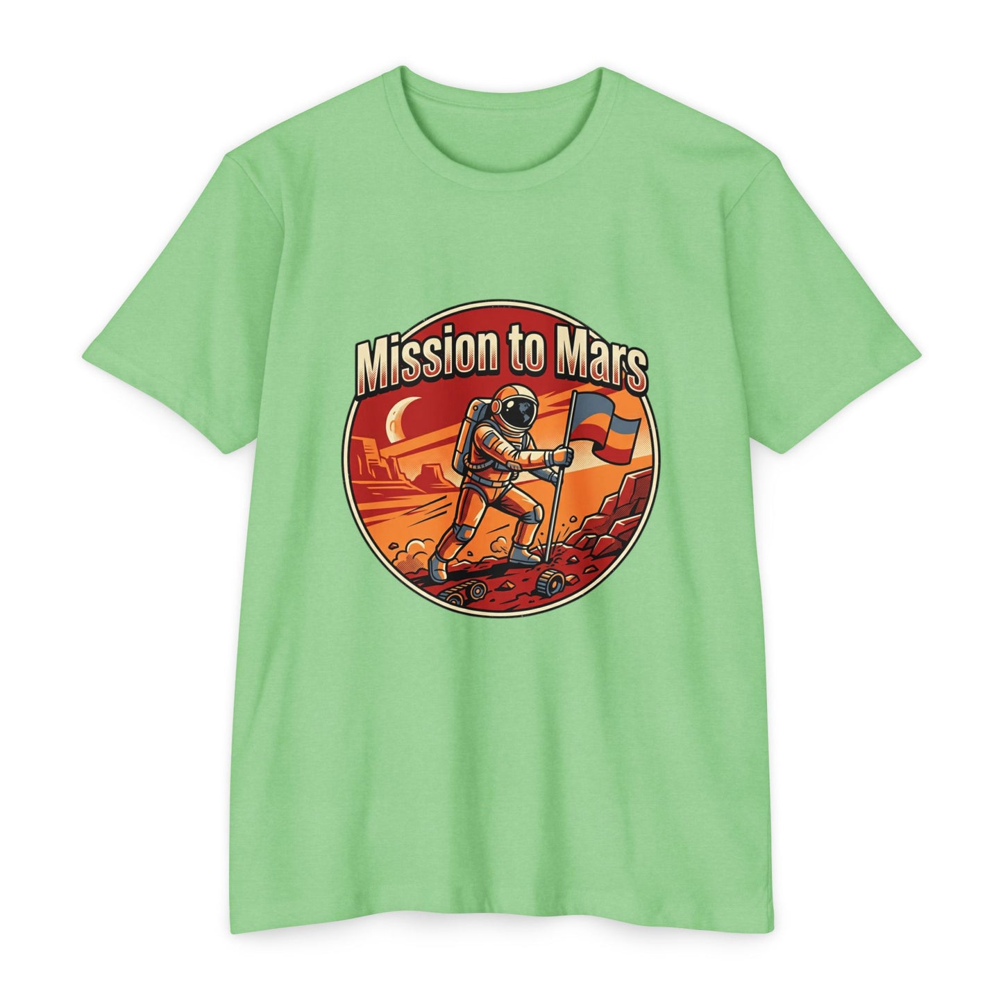 Mission to Mars Retro Astronaut T-Shirt