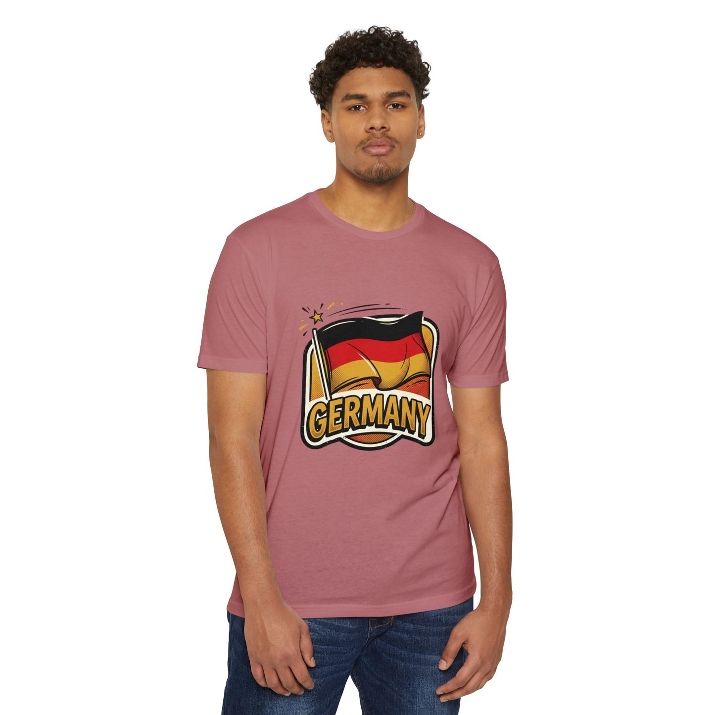 Germany Flag Retro Sports T-Shirt — Vintage Team Fan Tee