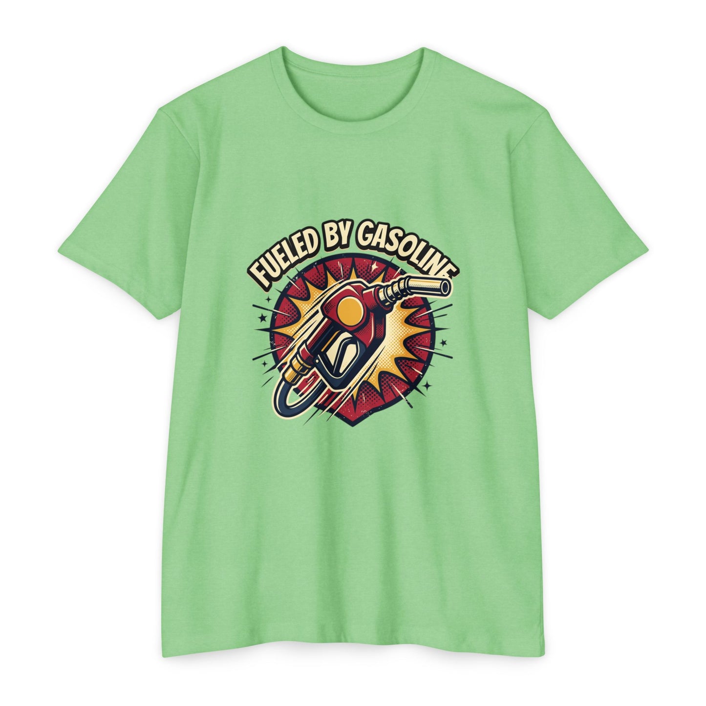 Fueled By Gasoline Retro Gas Pump T-Shirt