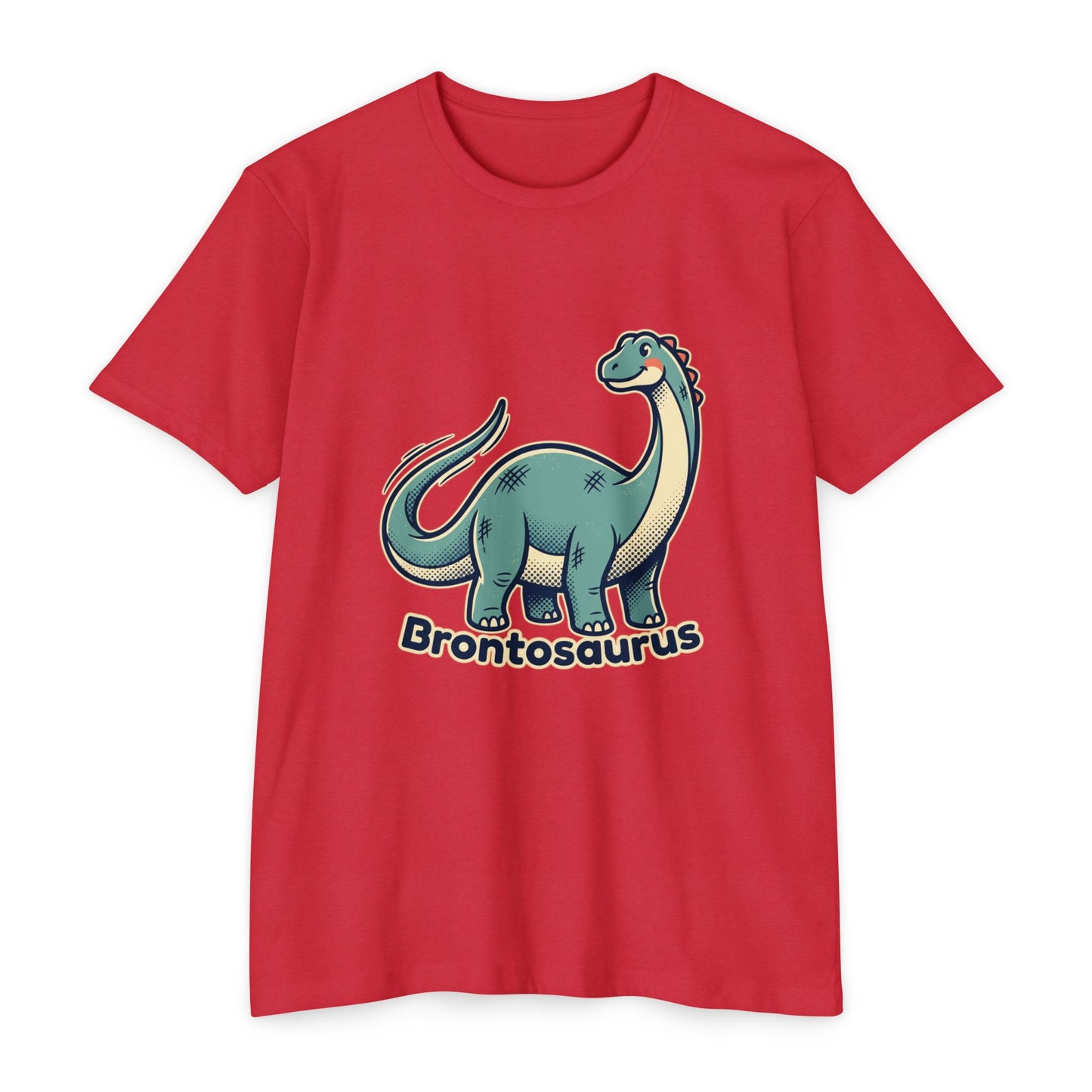 Brontosaurus Cute Dinosaur T-Shirt — Cute Dino Tee for Kids & Adults