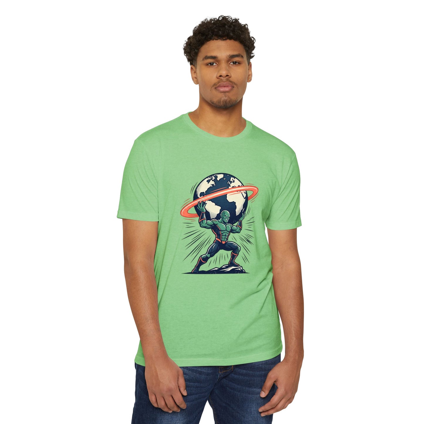 Atlas Strongman Vintage Earthlifting T-Shirt